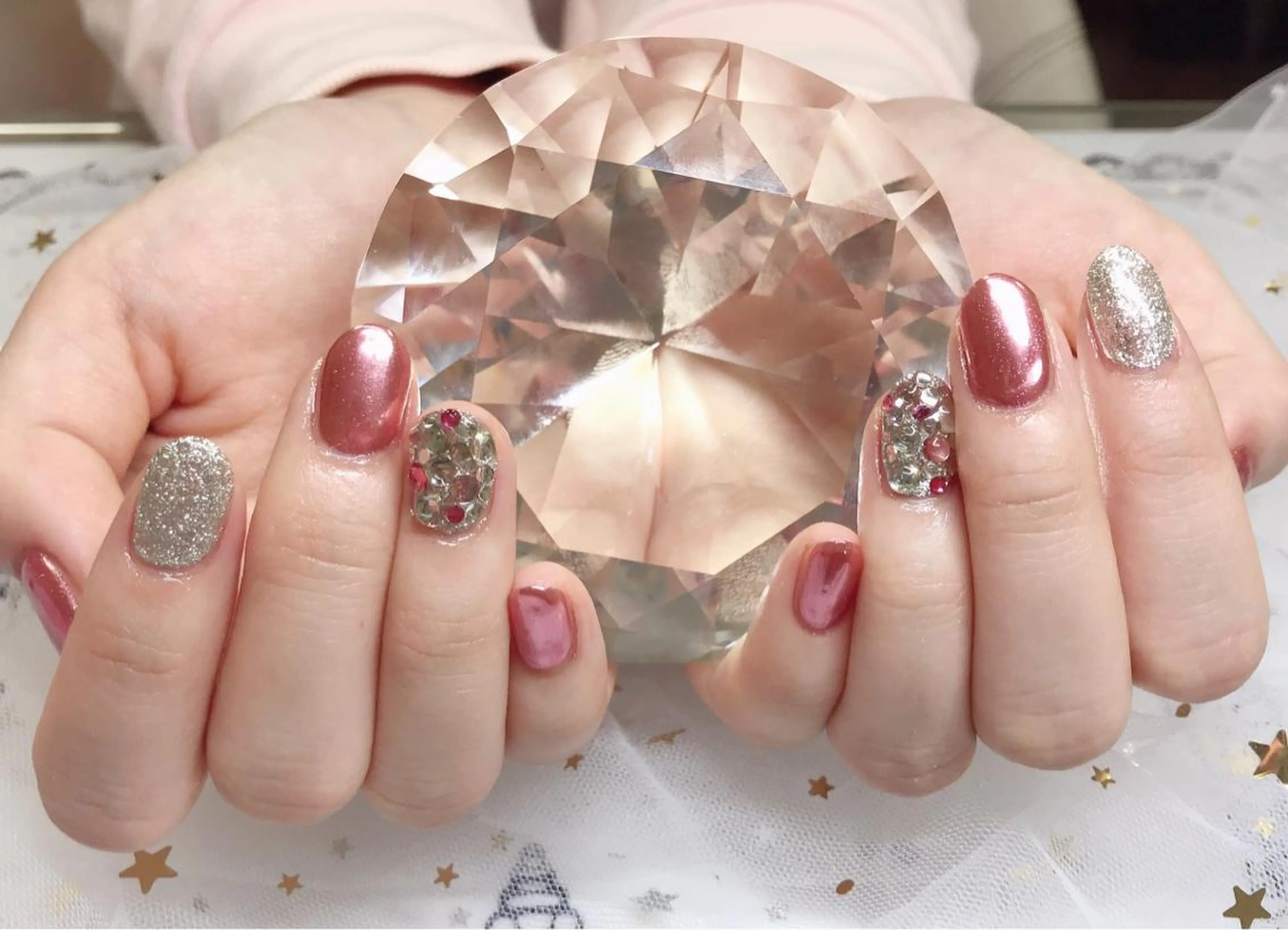 カラー ネイル アートネイル Q Free nailsのネイルデザイン