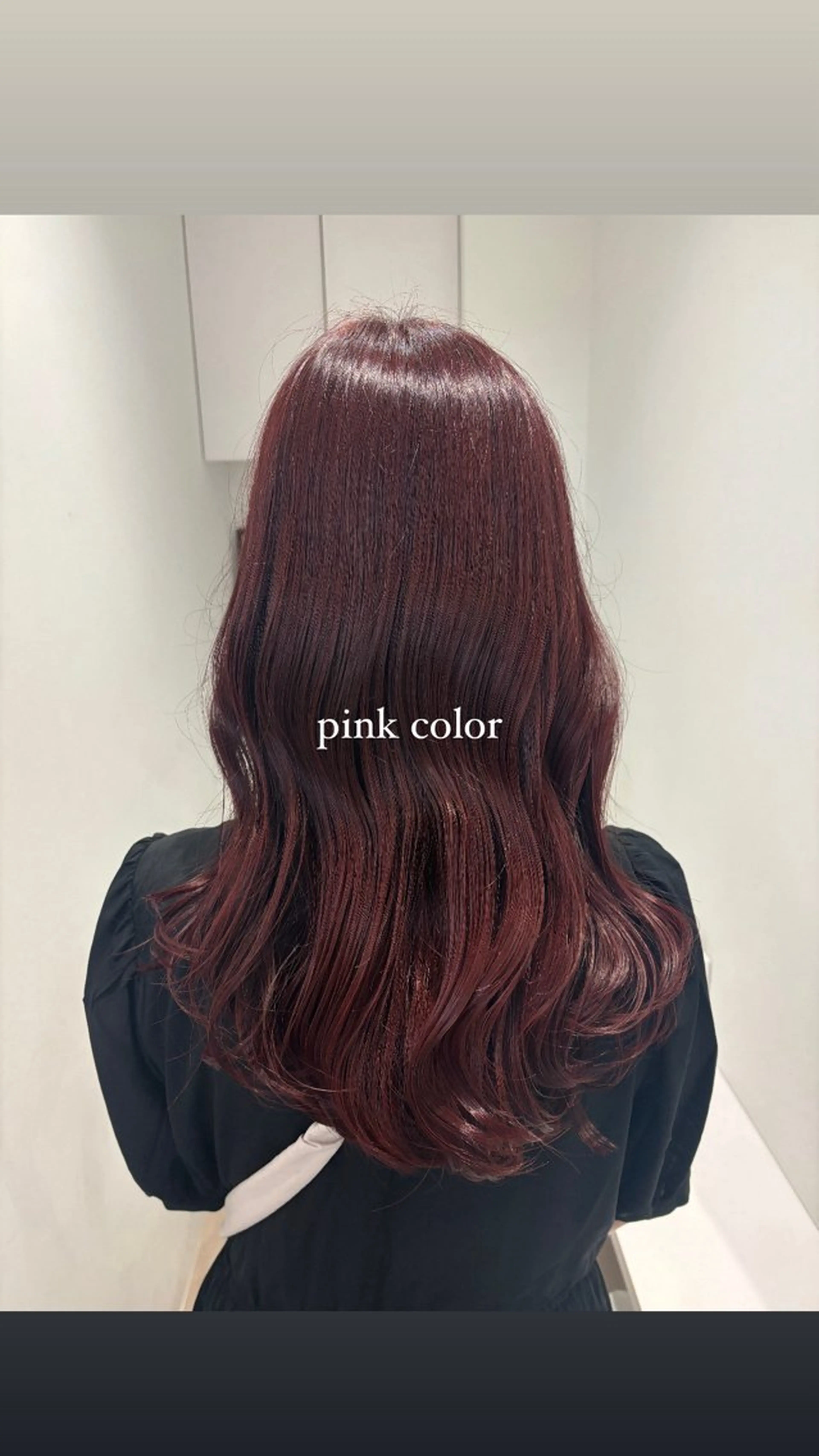 セミロング ヘアカラー リン🔔ボブ cut ベージュカラー🤎のヘアスタイル