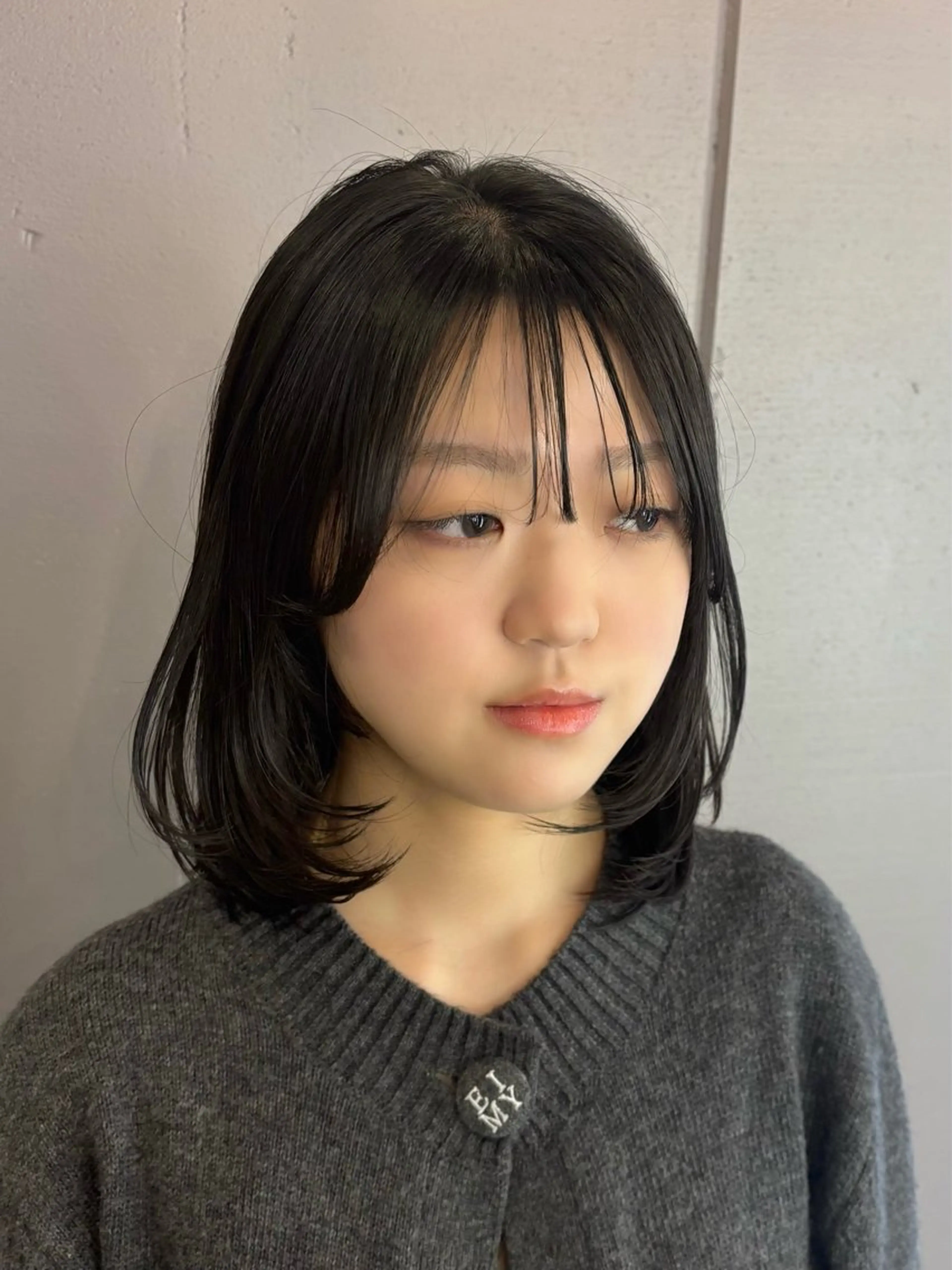 ミディアム レイヤーカット カット トリートメント ボブ/レイヤー/透明 感カラー/dai🌿のヘアスタイル