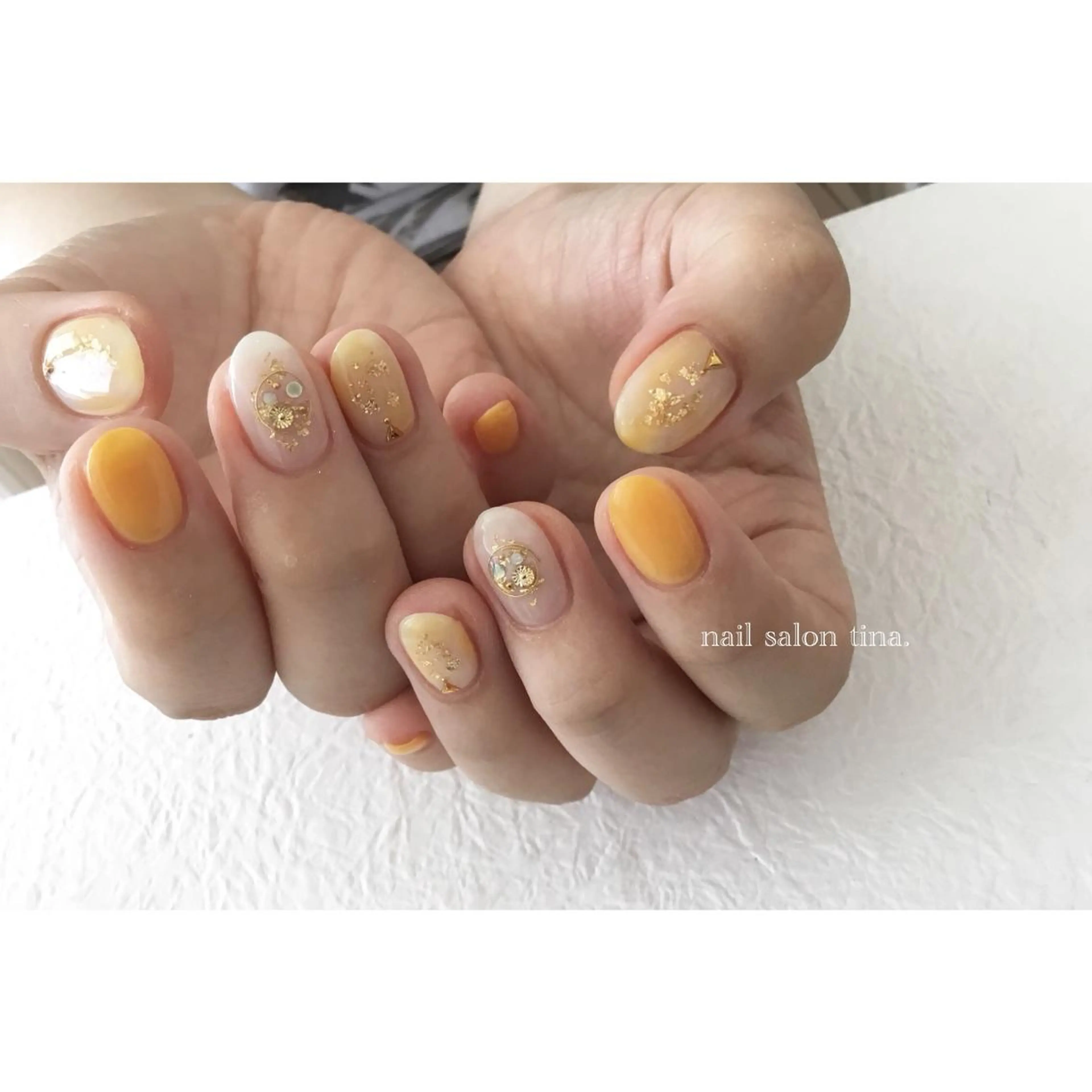 ネイル nail salon tina.所属・中山 はづきのネイルデザイン