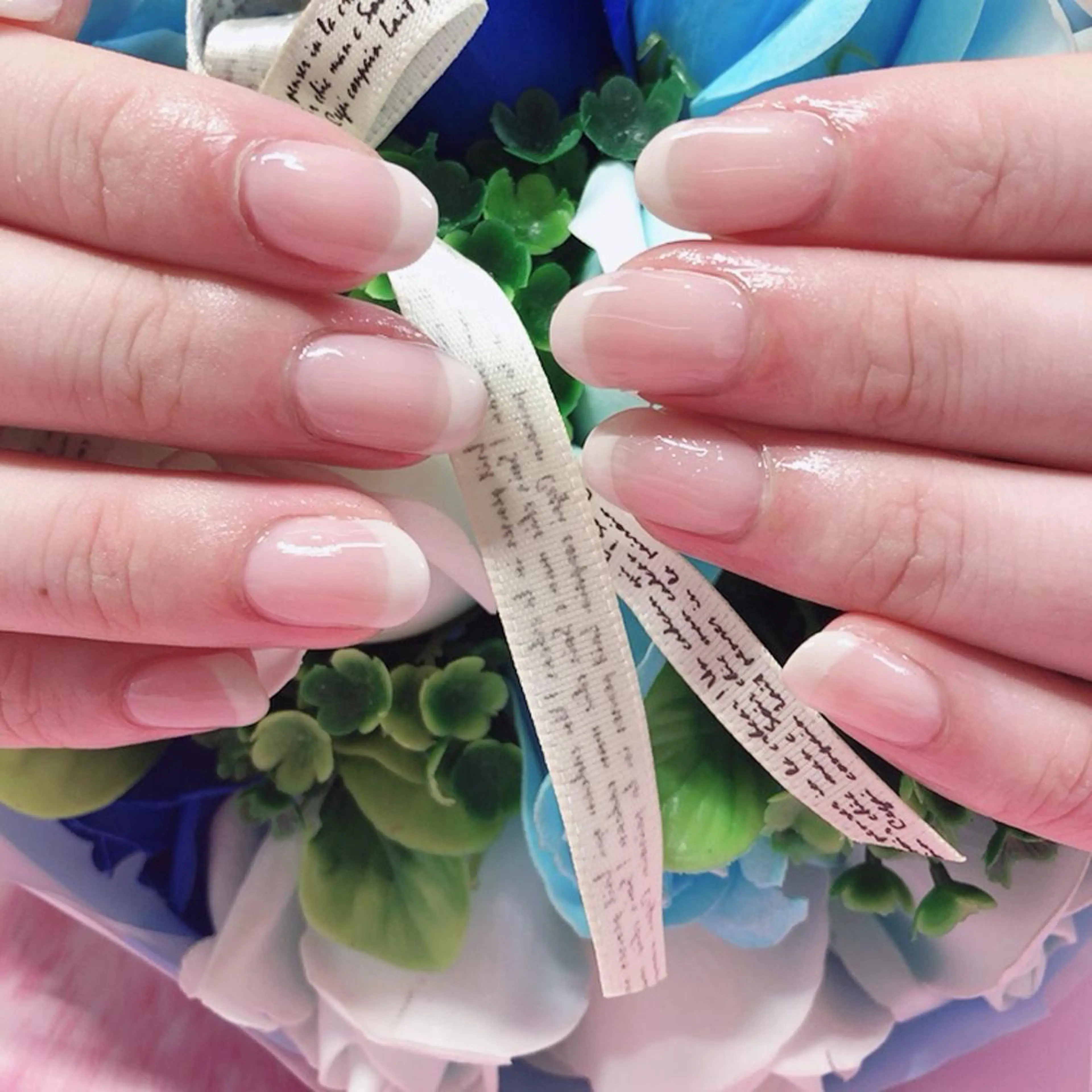 ネイル フレンチネイル 奥園 良恵のネイルデザイン