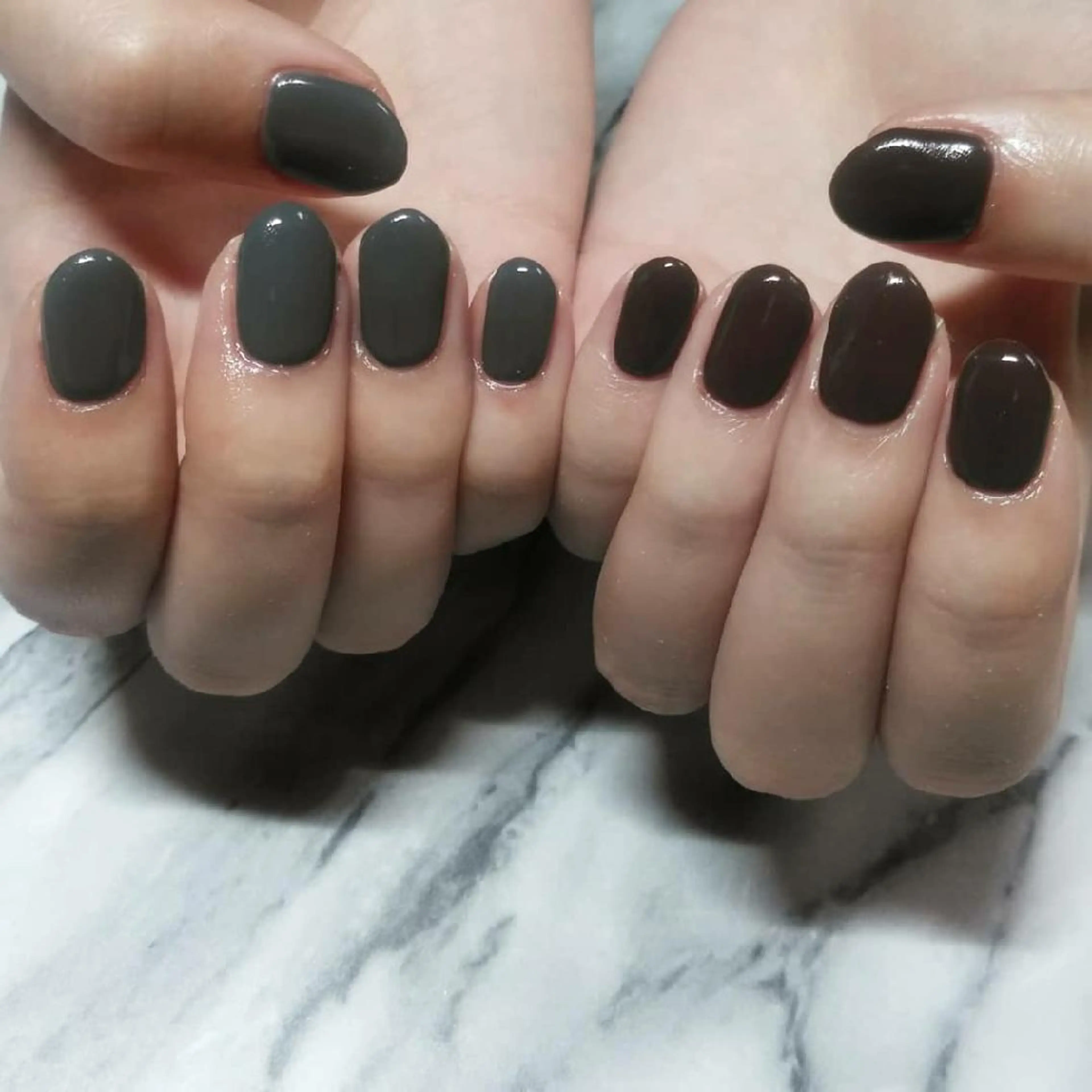 ネイル ブラウン lyly.nail所属・lylynail YUUKAのネイルデザイン
