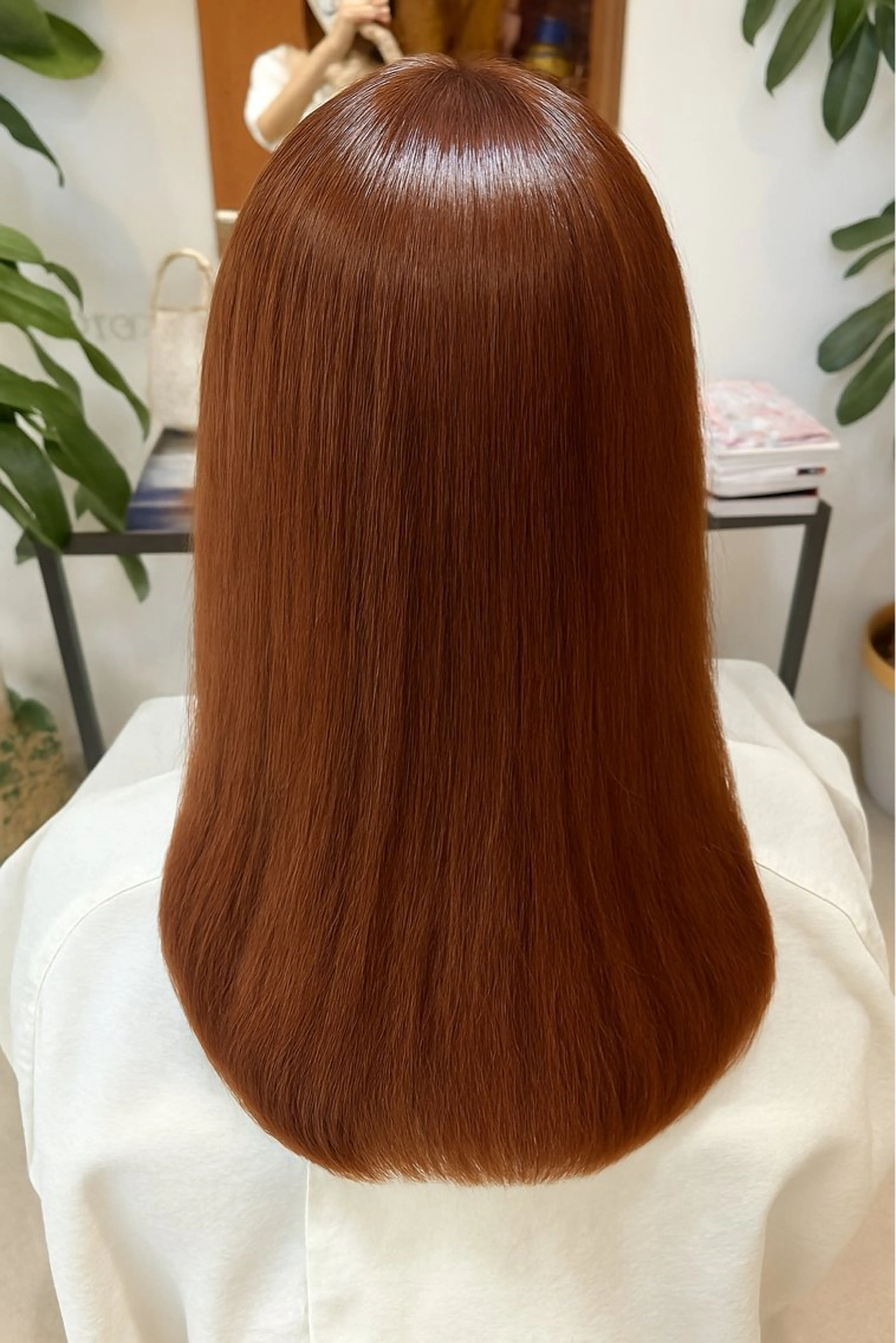 （土日祝）ストレート＋トリートメントカラー＋カットの写真