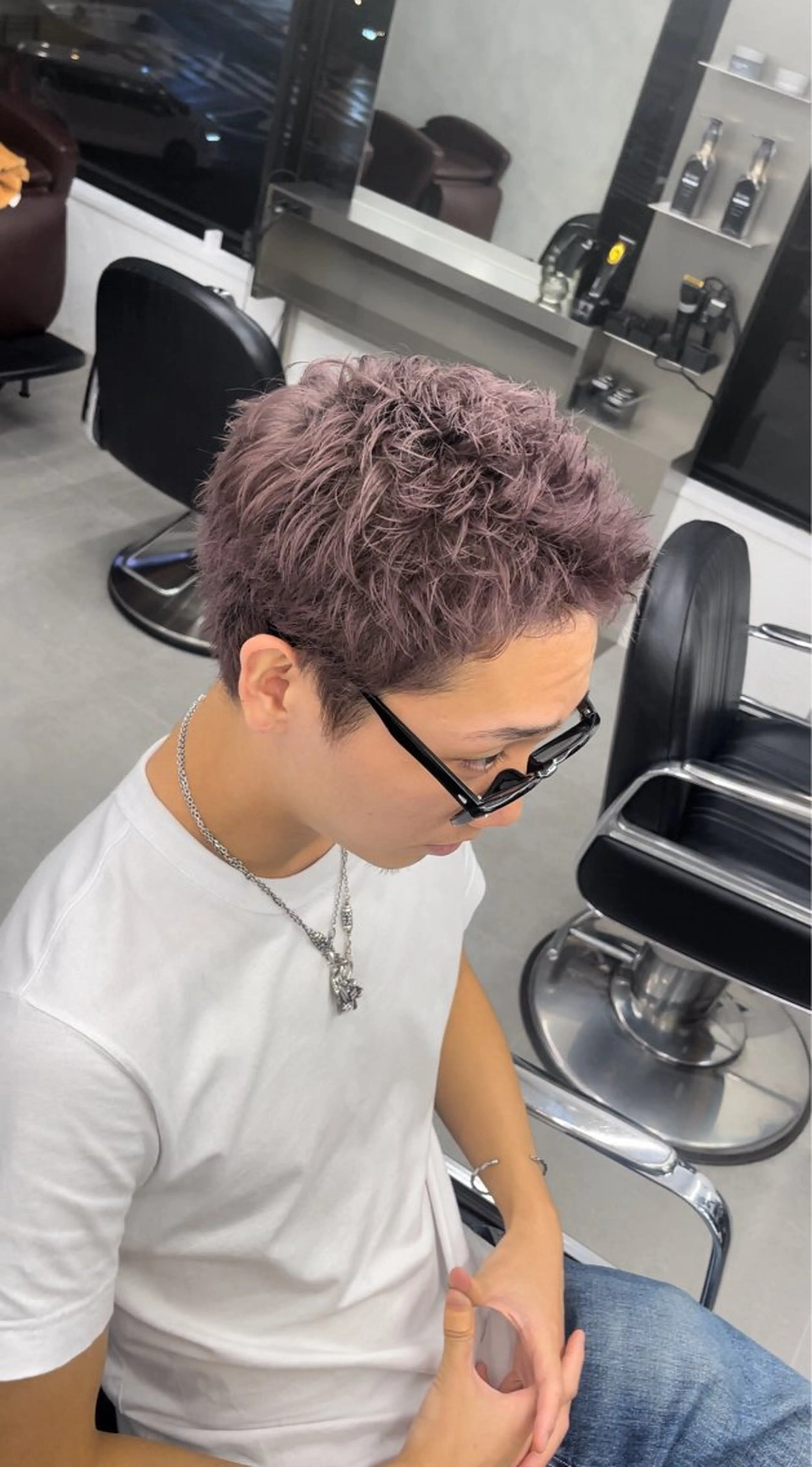 メンズ 坂本 雄平のヘアスタイル