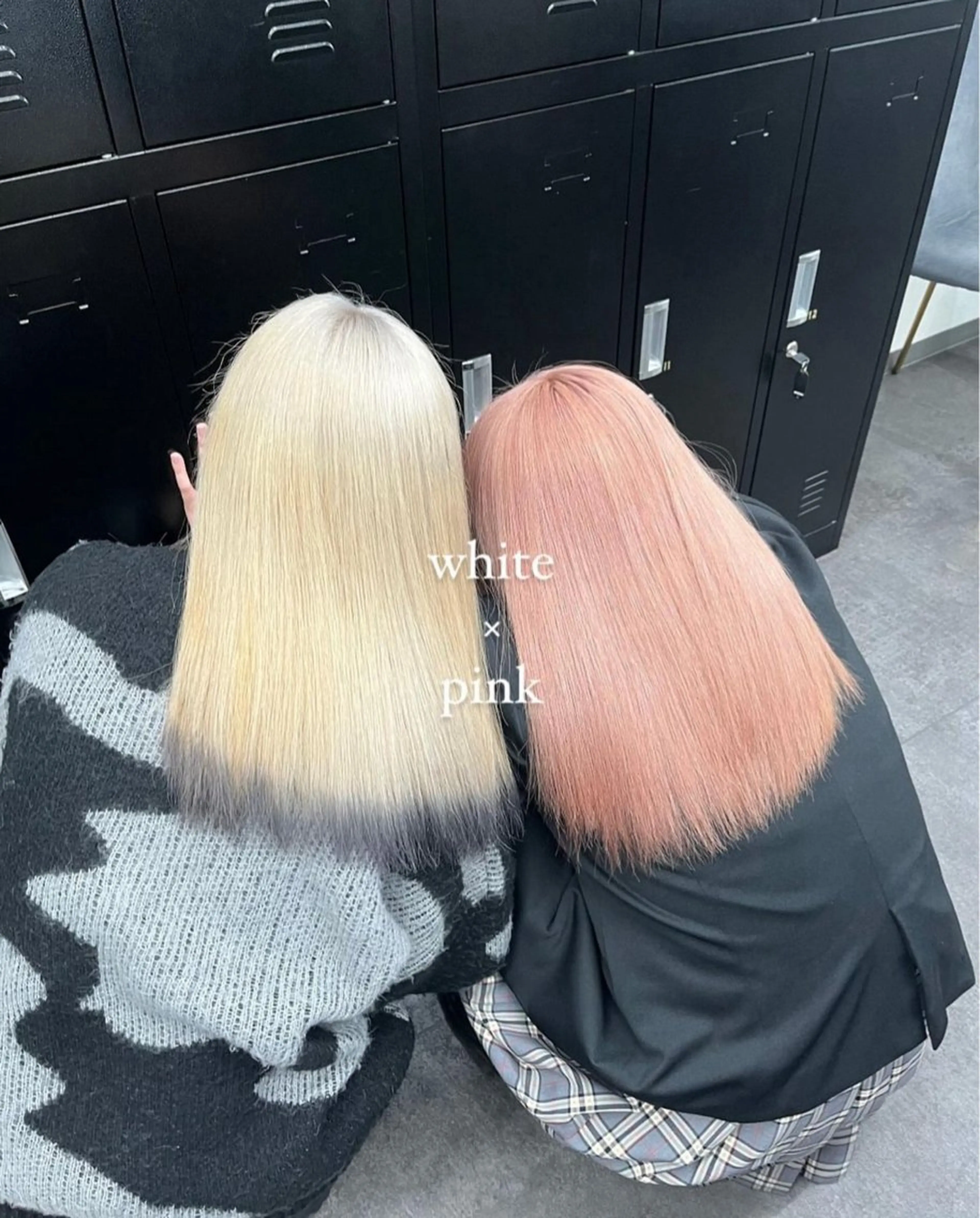 セミロング カラー ヘアアレンジ ヘアカラー トリートメント ヘアセット ハイトーン/透明感 髪質改善/rinaのヘアスタイル