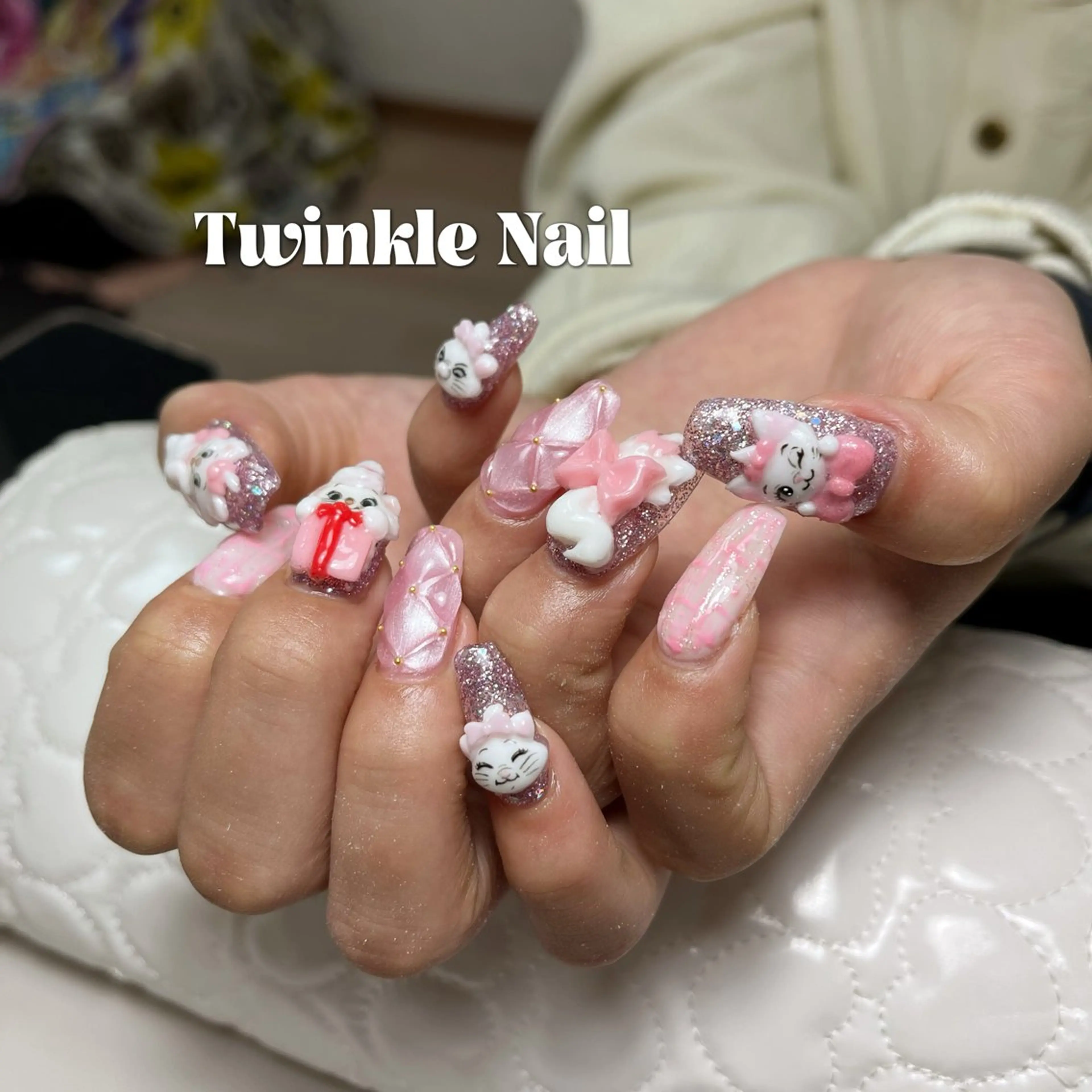 ネイル 持ち込み Twinkle Nail Kuboのネイルデザイン