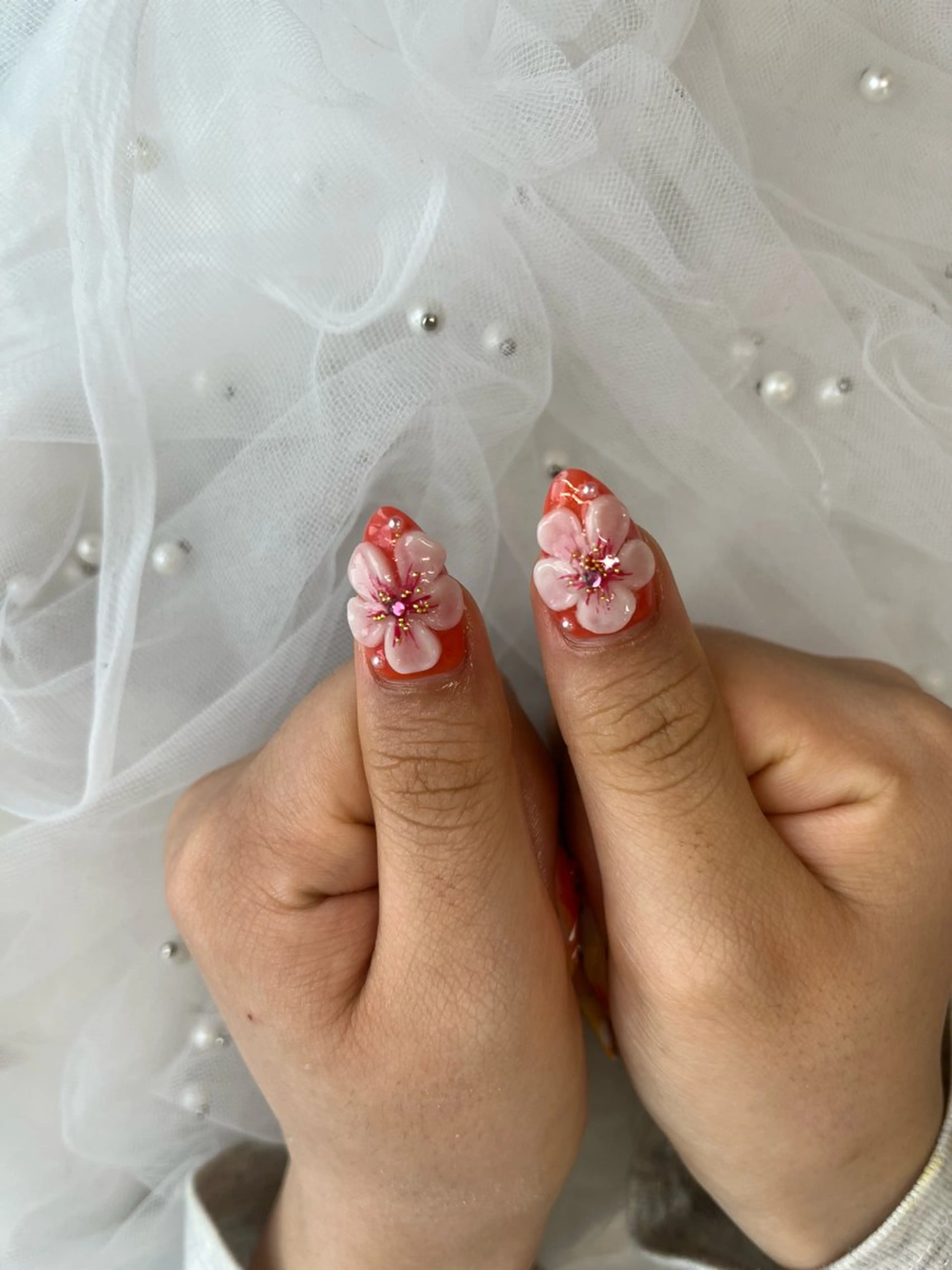 ネイル アートネイル ロングネイル ハンドネイル ブルーデイジー栄本店所属・BlueDaisy 栄本店のネイルデザイン