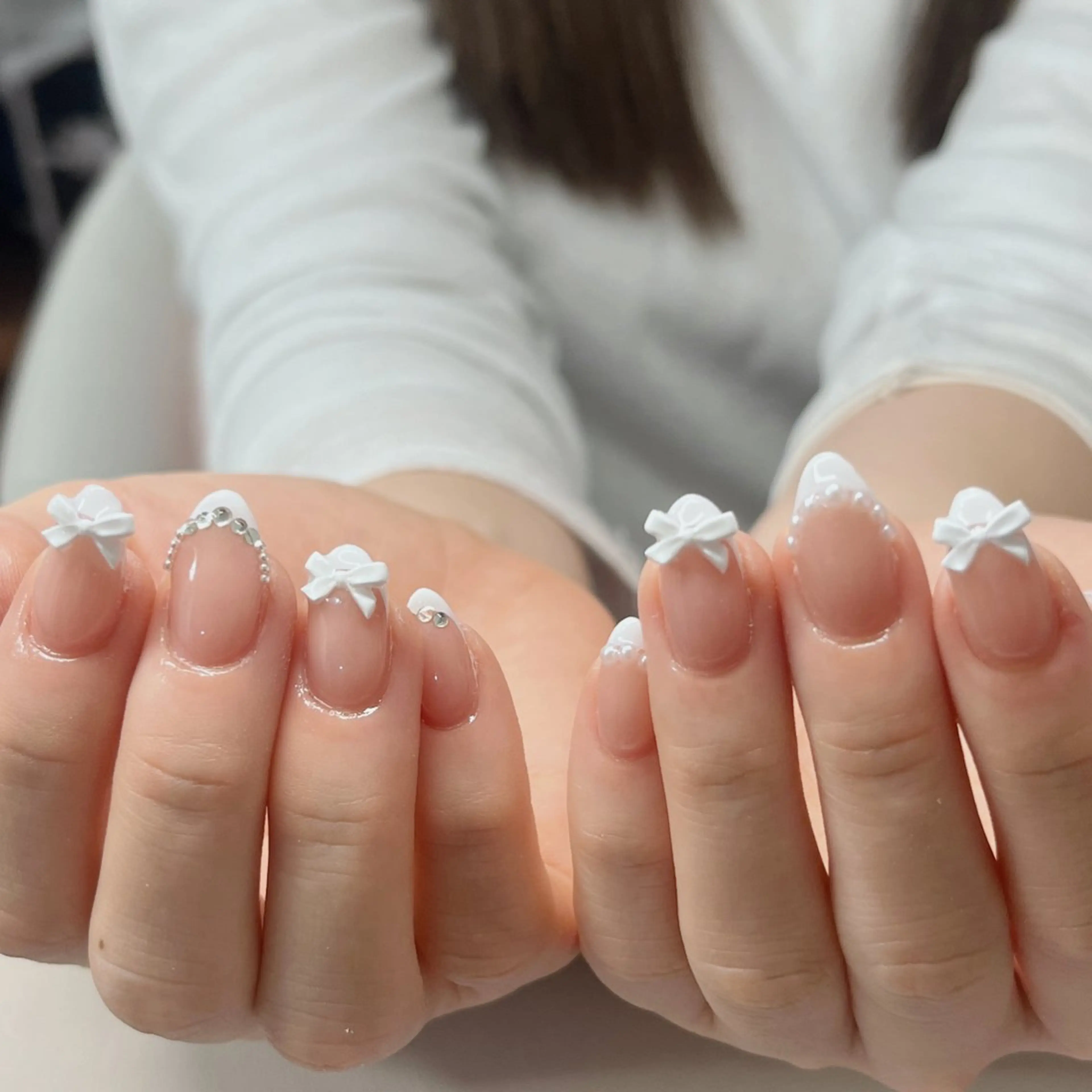 ネイル アートネイル ジェルネイル 韓国ネイル 持ち込み スカルプネイル ハンドネイル はなネイル所属・R_nail xixiのネイルデザイン