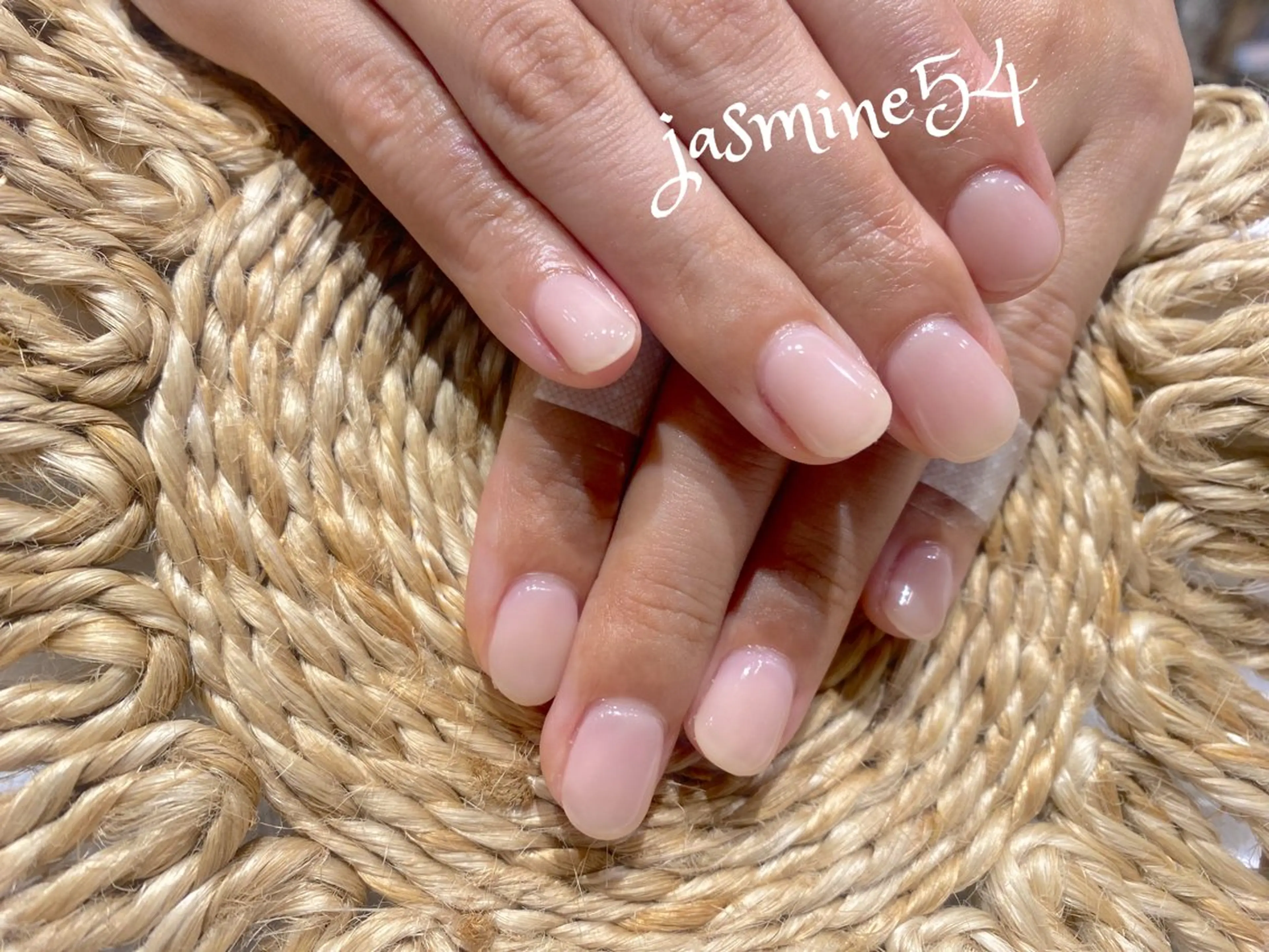 ネイル オフィスネイル シンプルネイル jasmine54所属・jasmine54 mihoのネイルデザイン