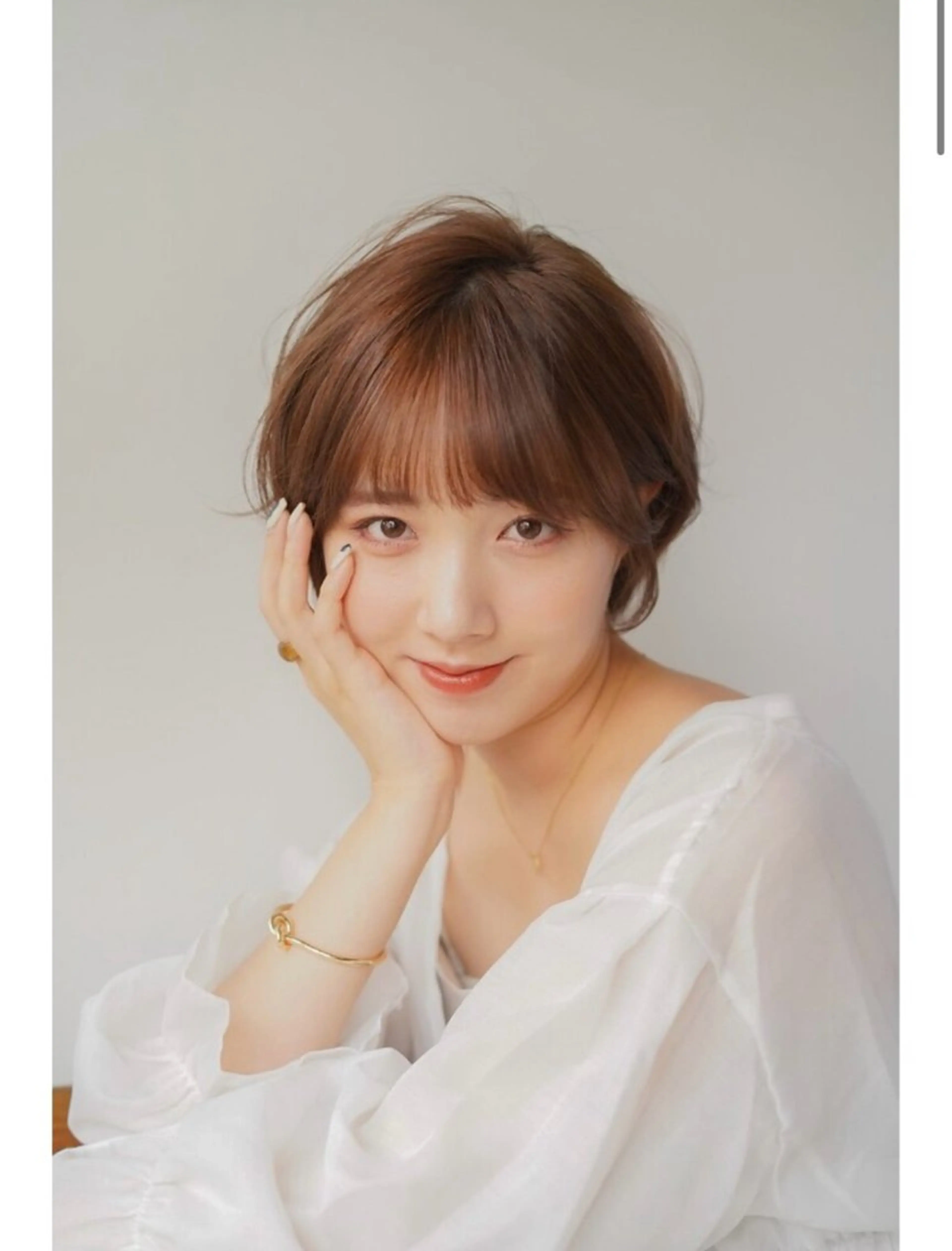 ショート 銀座／ハイトーン ミツイハルトのヘアスタイル