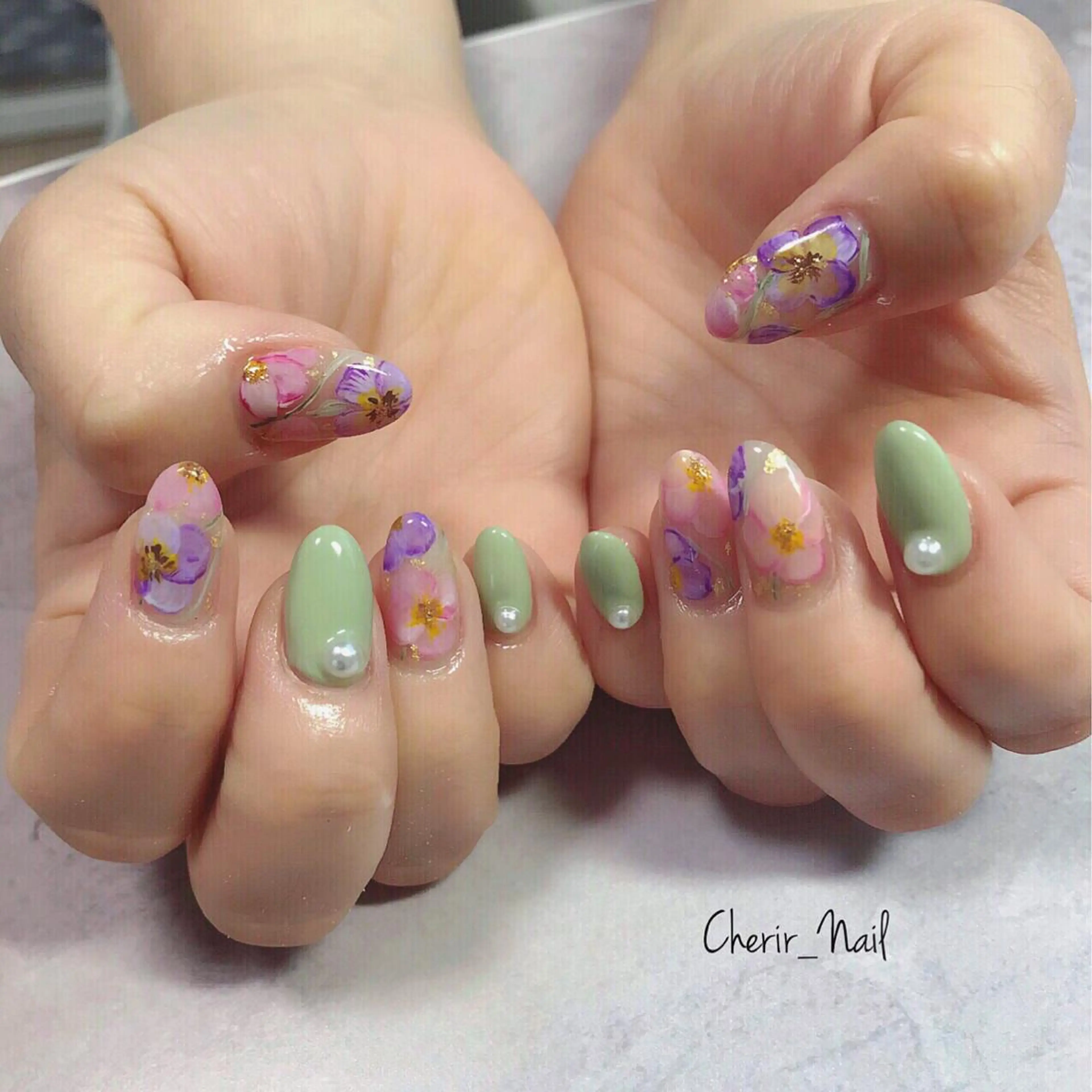 ネイル Cherirnail kaoriのネイルデザイン