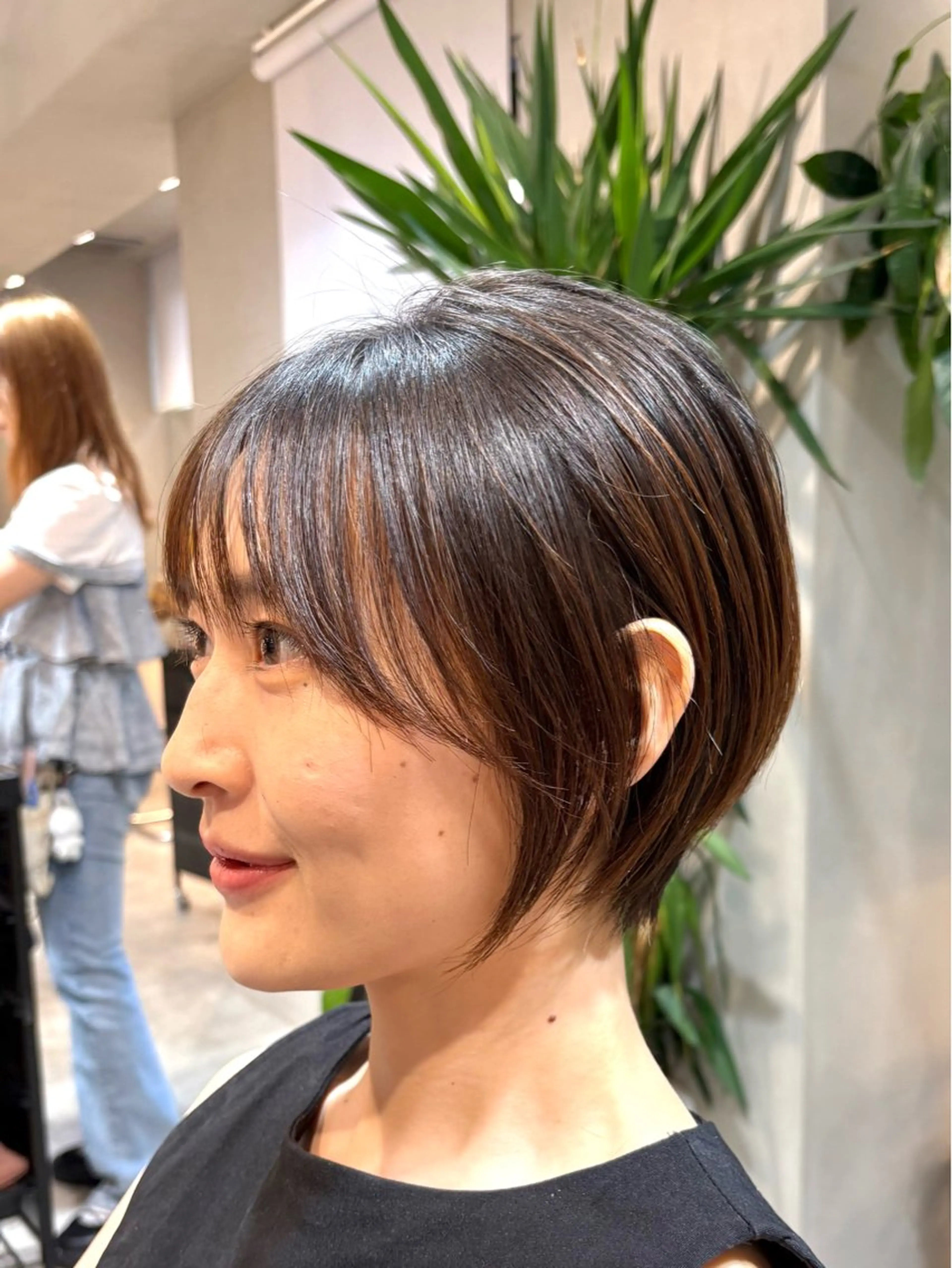 ショート カット トリートメント 🩵縮毛矯正/ブリー チ/髪質改善/いつかのヘアスタイル