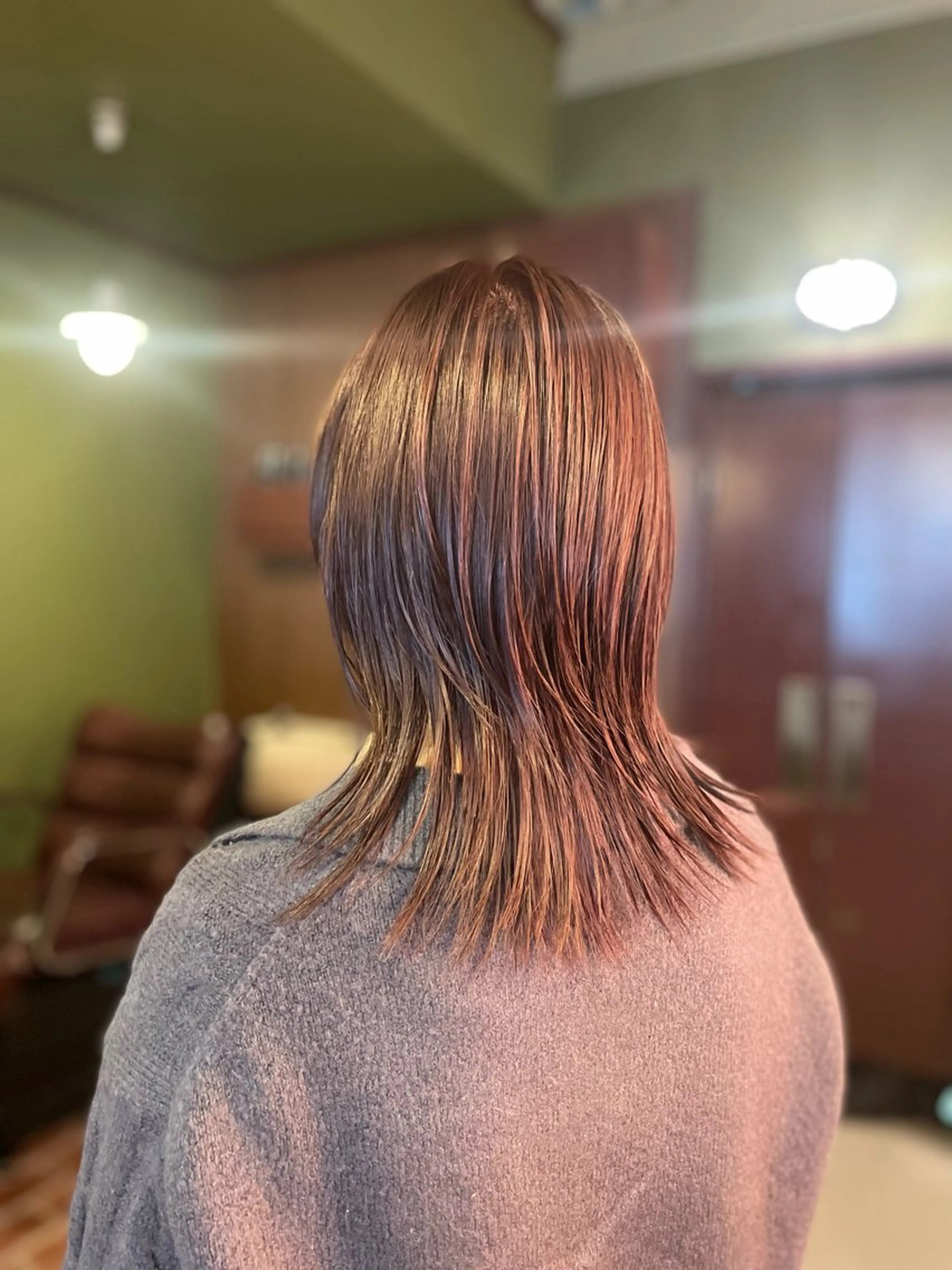 ミディアム カラー カット ヘアカラー トリートメント PATH-hair. storeのヘアスタイル