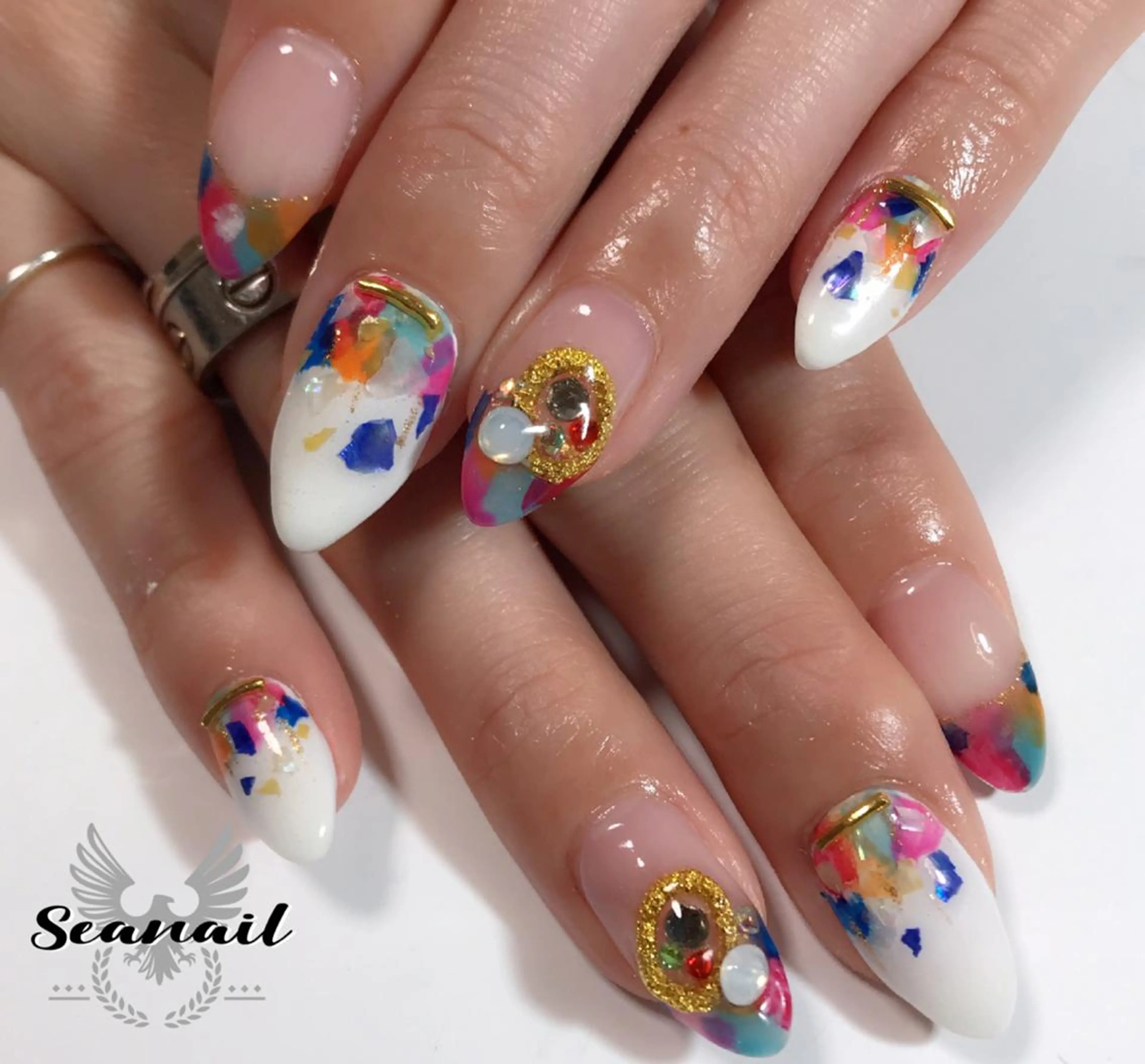 ネイル 小尾 栞のネイルデザイン