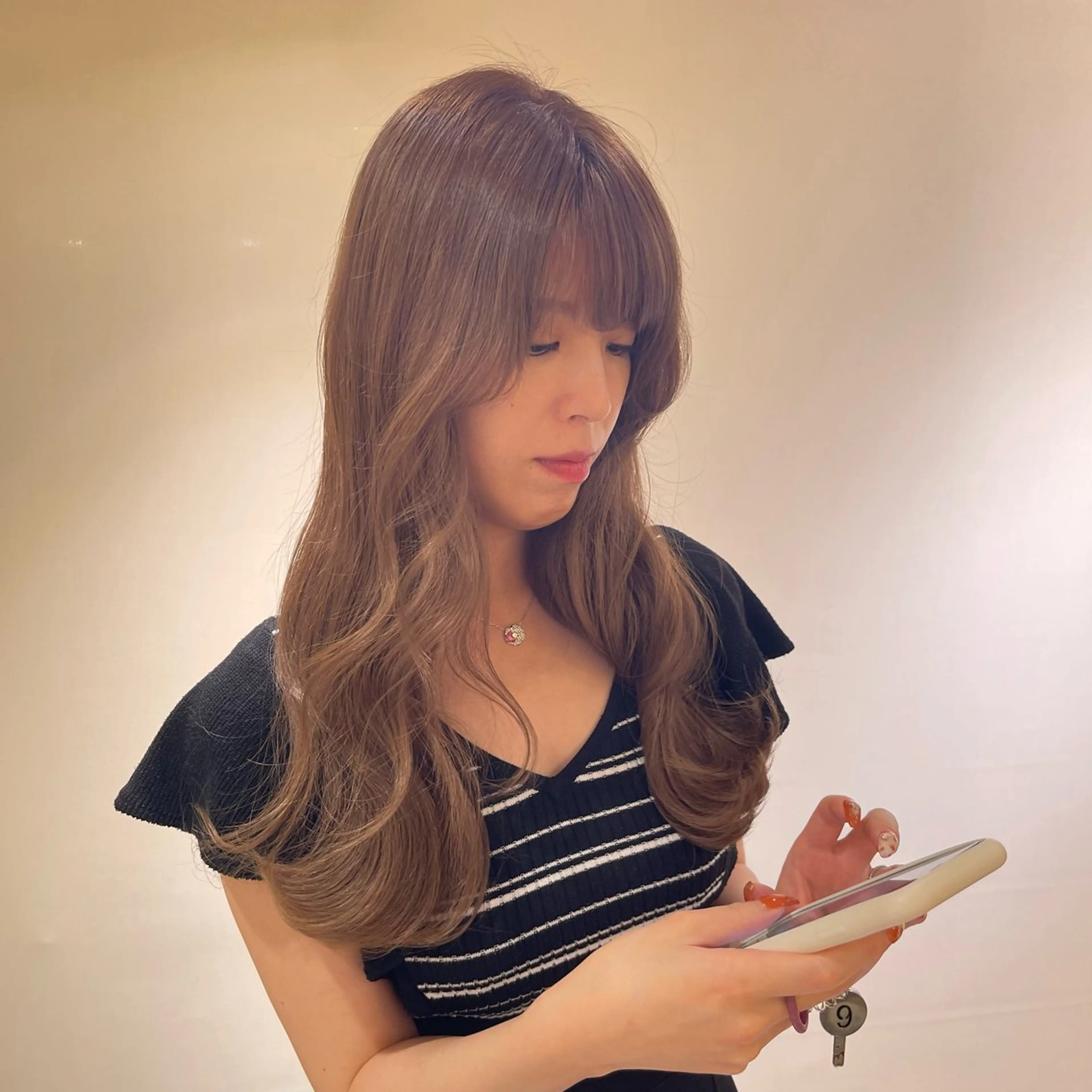 ロング luce所属・千代 夏輝のヘアスタイル