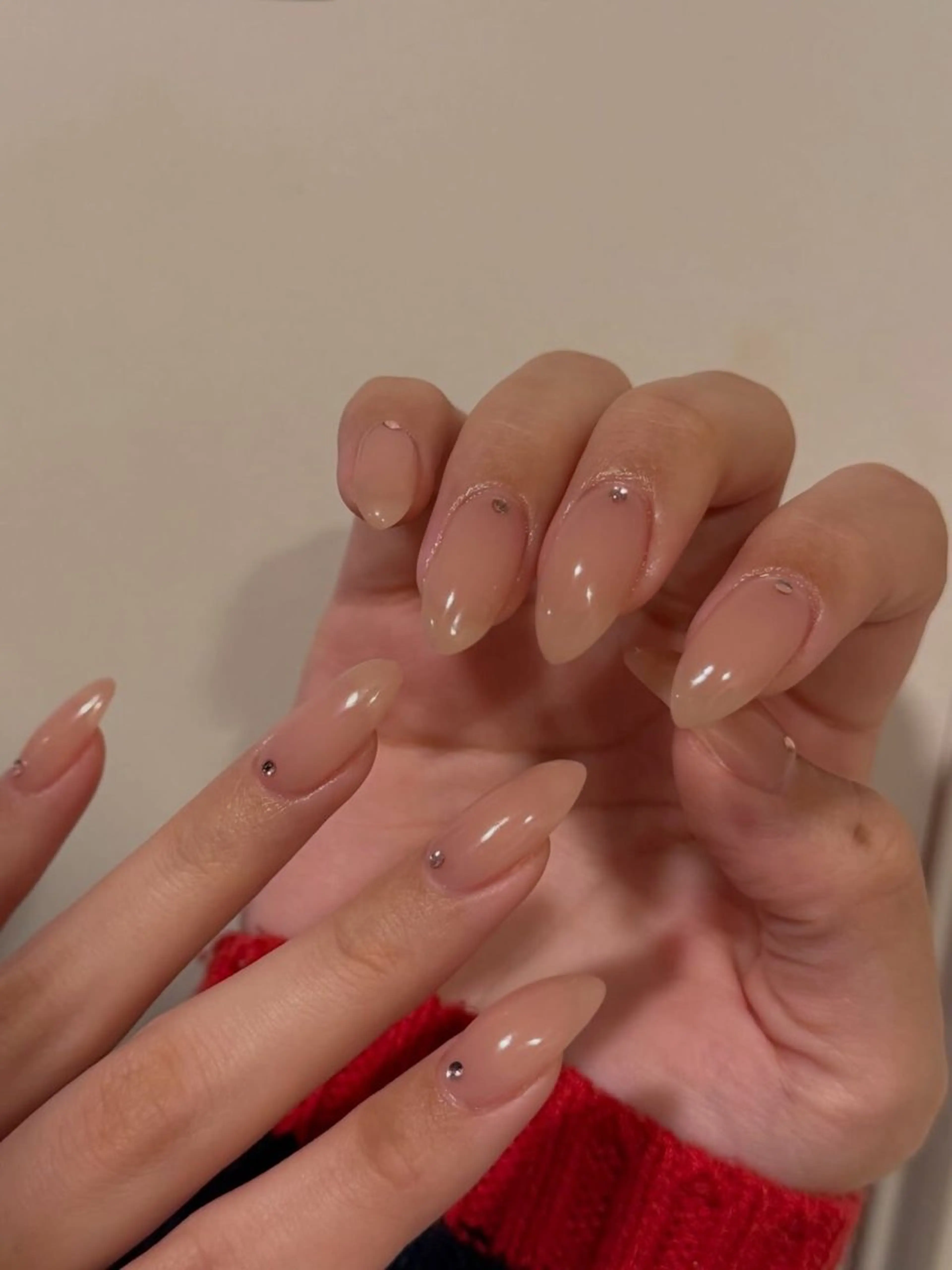 ネイル グラデーション ラメ(グリッター) マグネットネイル ミラーネイル ニュアンスネイル ハンドネイル Lumi de nails所属・Lumi de nailsのネイルデザイン