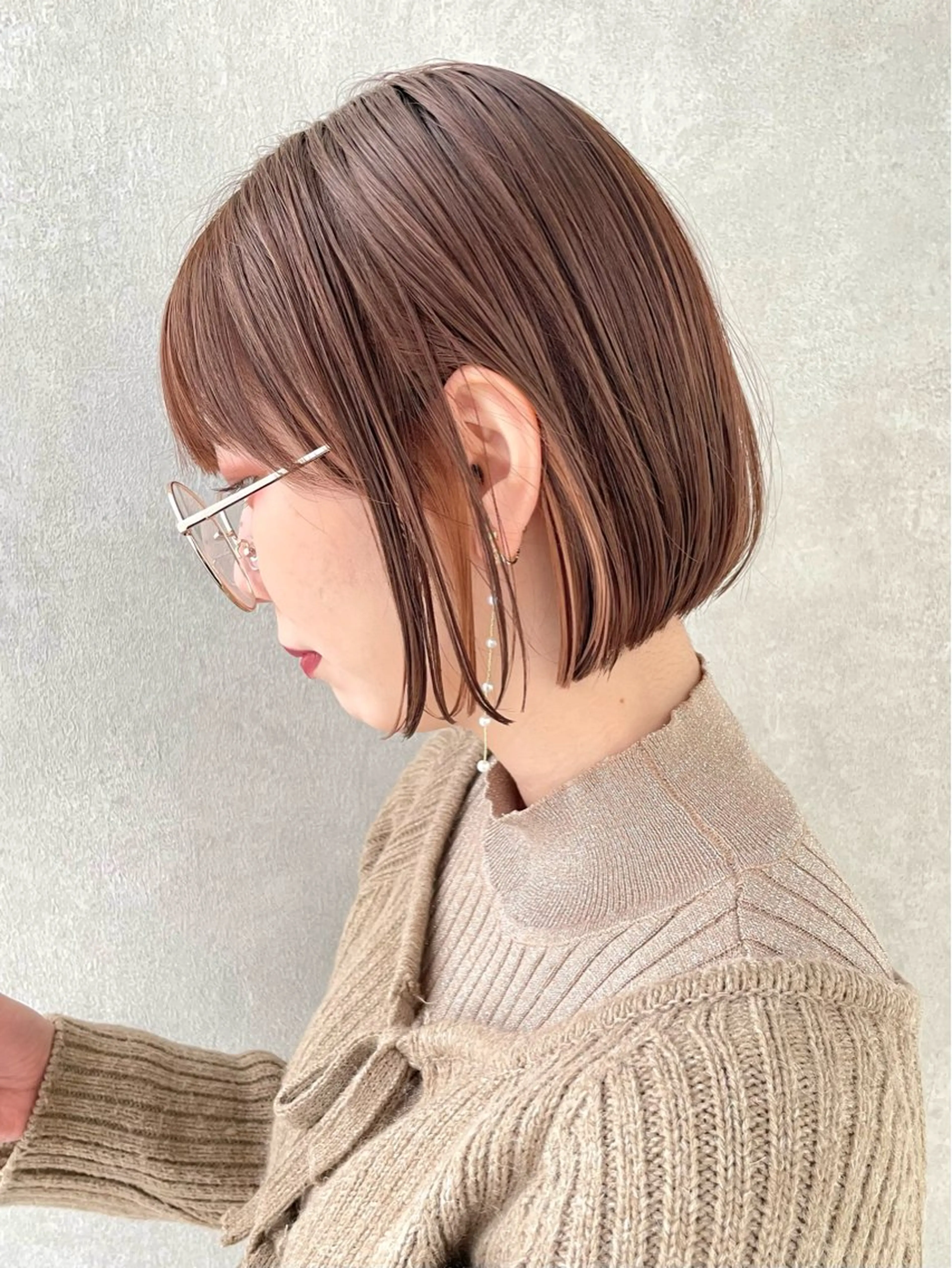 ショート sea by luvismけやき通り2号店所属・ボブ/ショート/ 縮毛矯正/岸本恭明のヘアスタイル