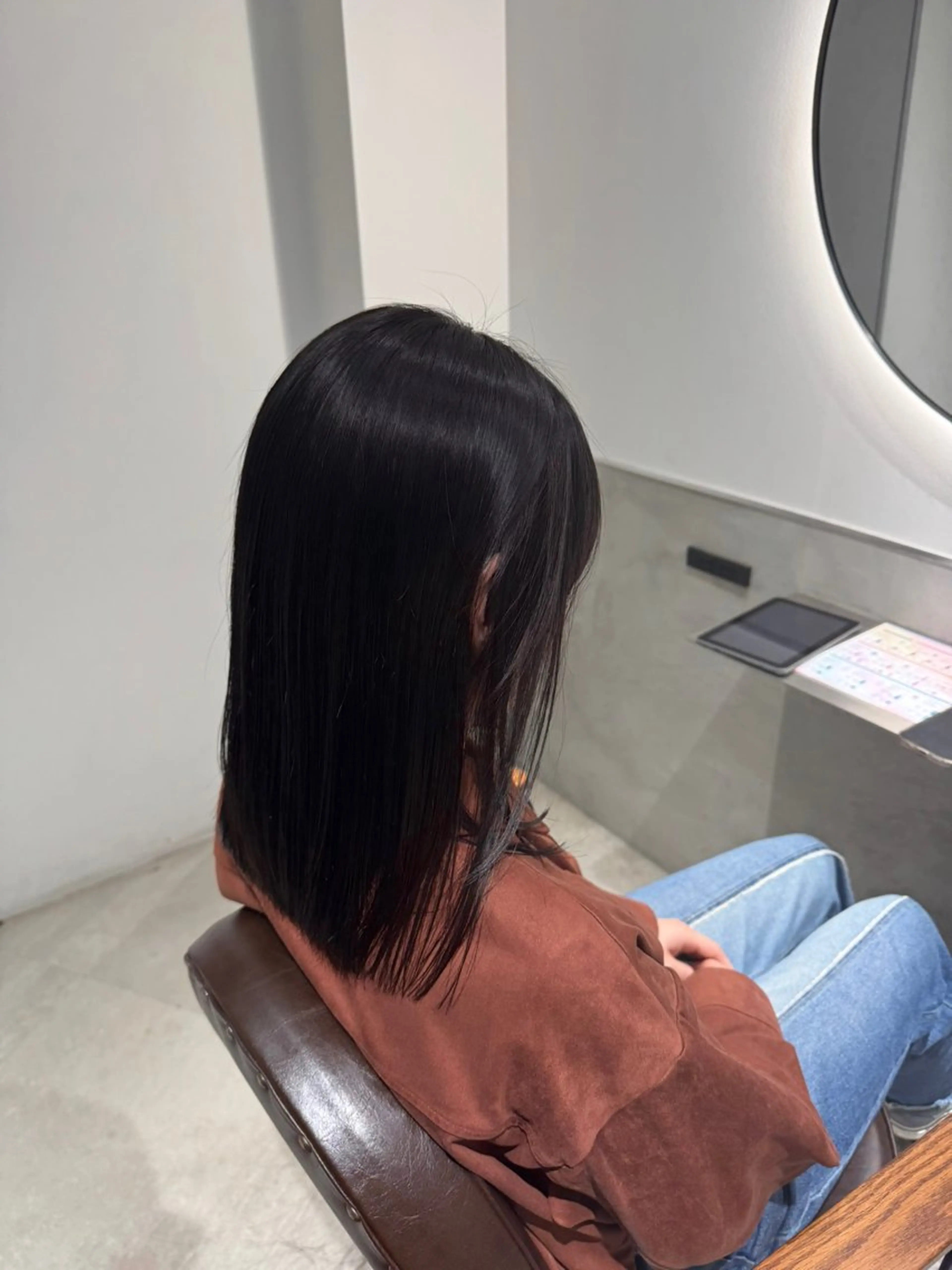 セミロング カット ヘアカラー 縮毛矯正 トリートメント 飯田橋/髪質改善/ 縮毛矯正✨しゅんすけのヘアスタイル