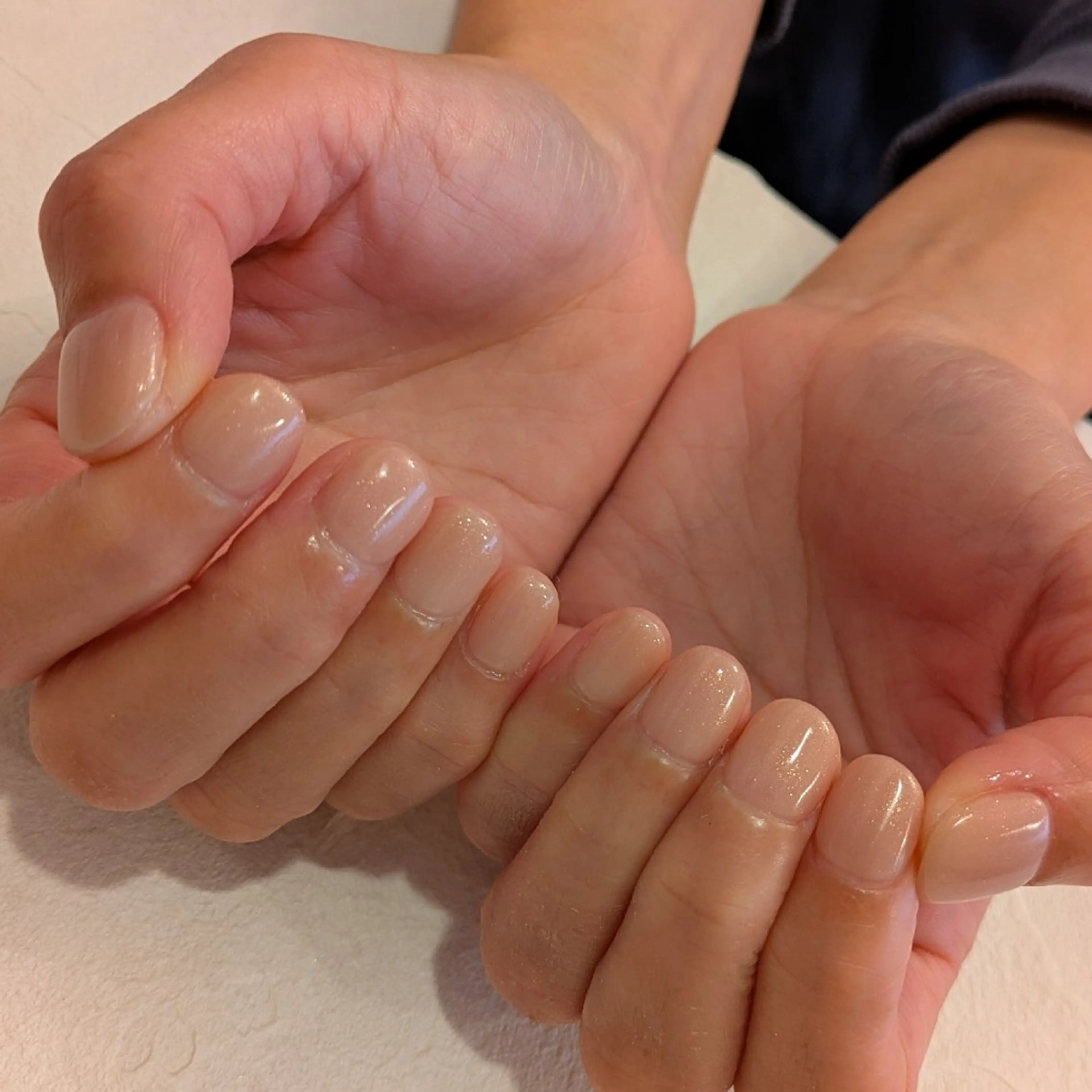 ネイル ワンカラーネイル ジェヌインネイル 河内のネイルデザイン