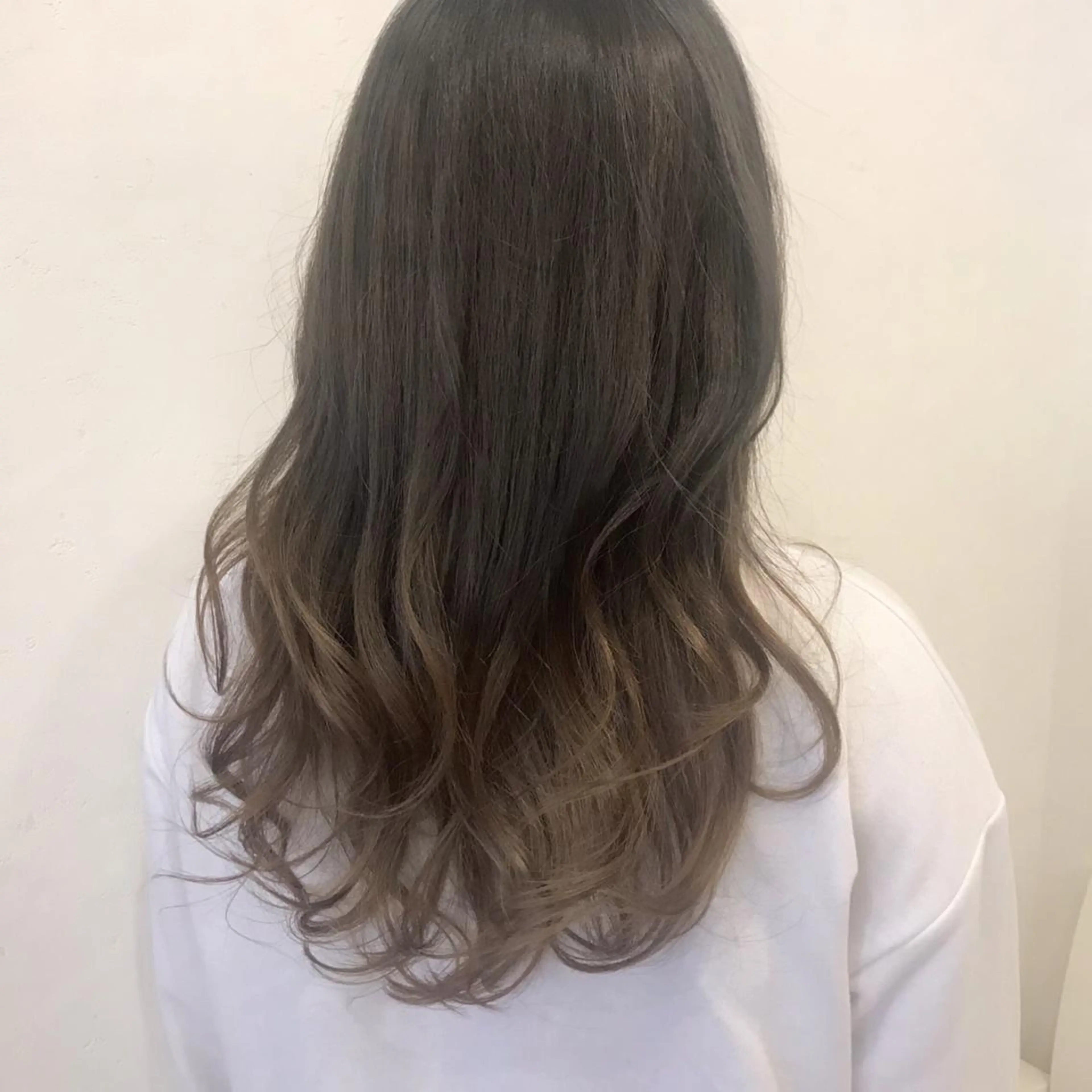 ロング カラー メンズ限定クーポン シェアサロン博多のヘアスタイル
