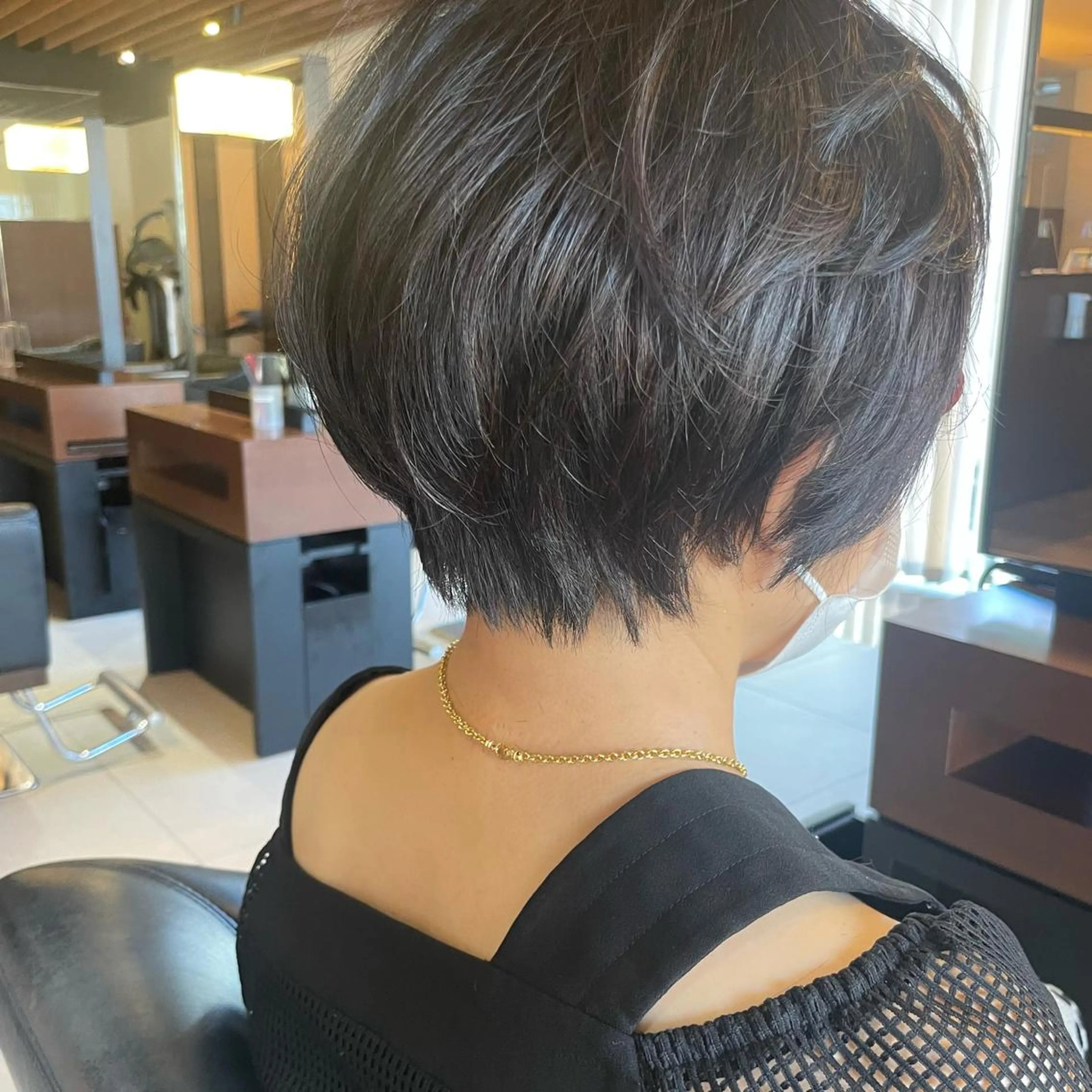 ショート ショート・ボブ 中村俊哉のヘアスタイル