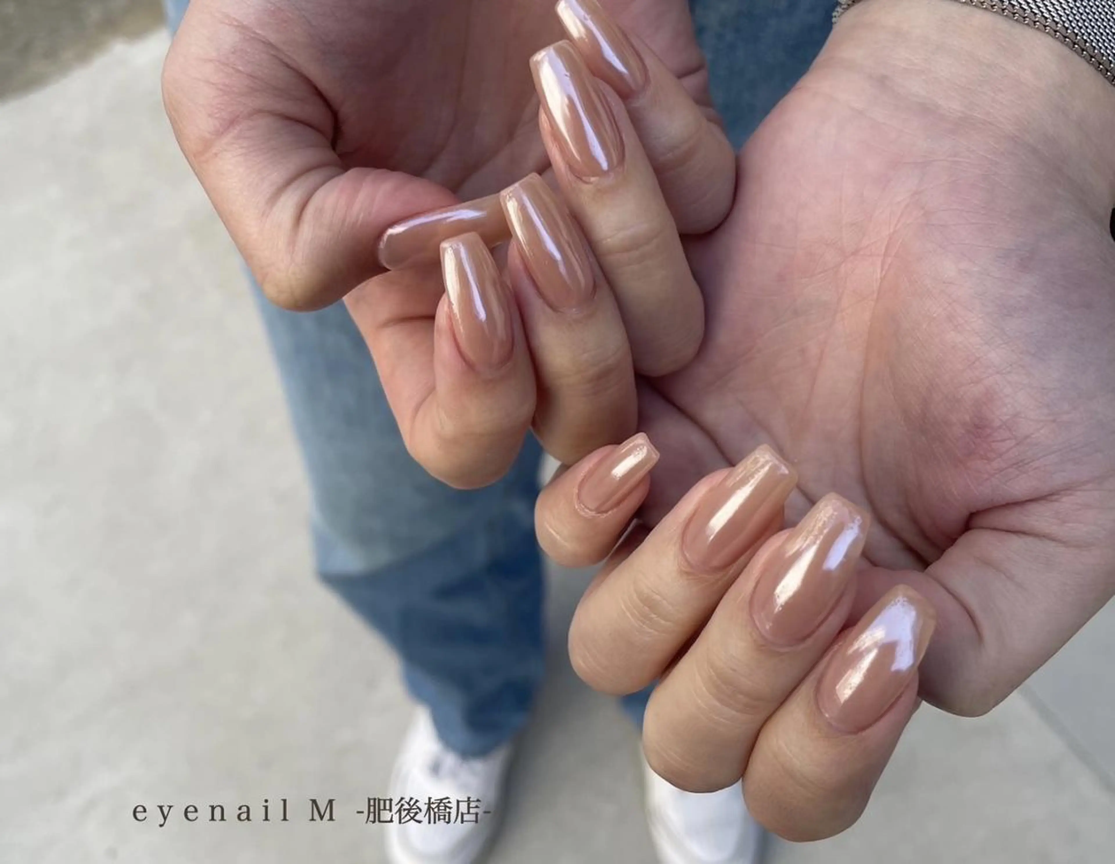 新規限定🌿ミラーネイル☆1カラーコース《オフ,ケア込💫》の写真