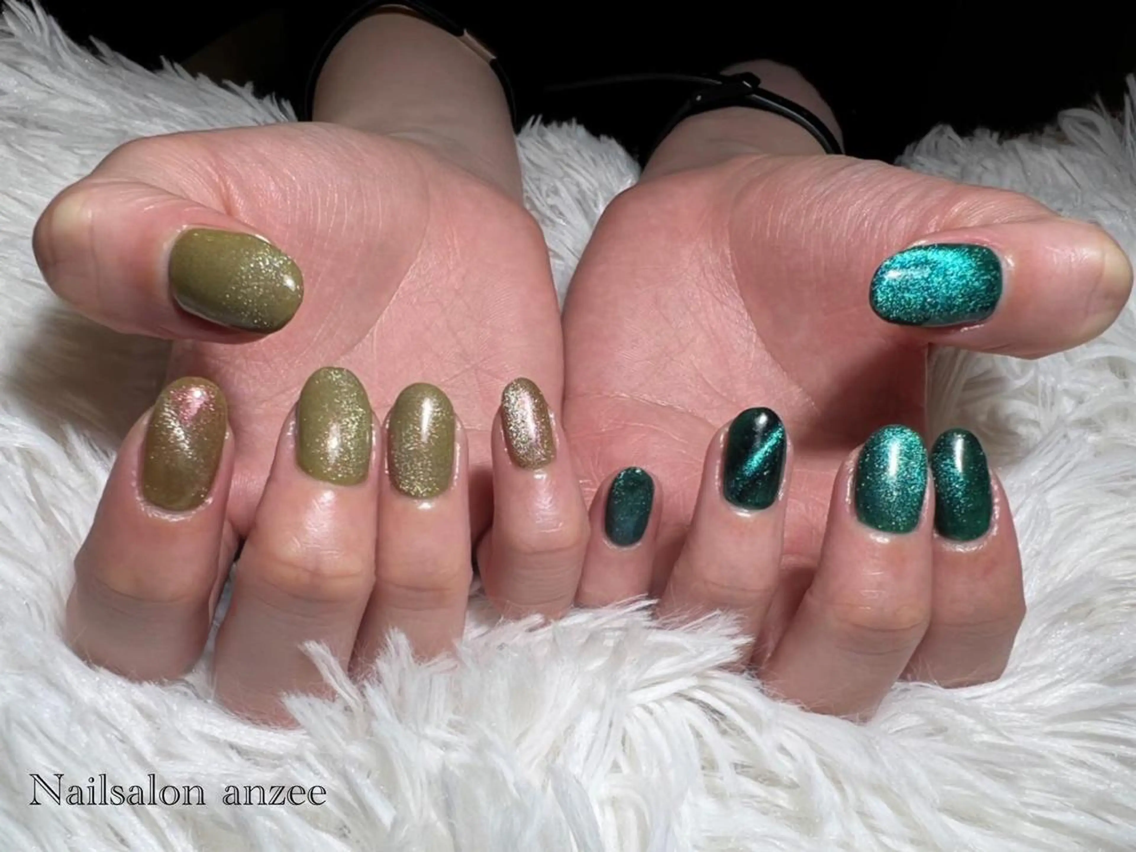 ミディアム ネイル sp anzeeのネイルデザイン