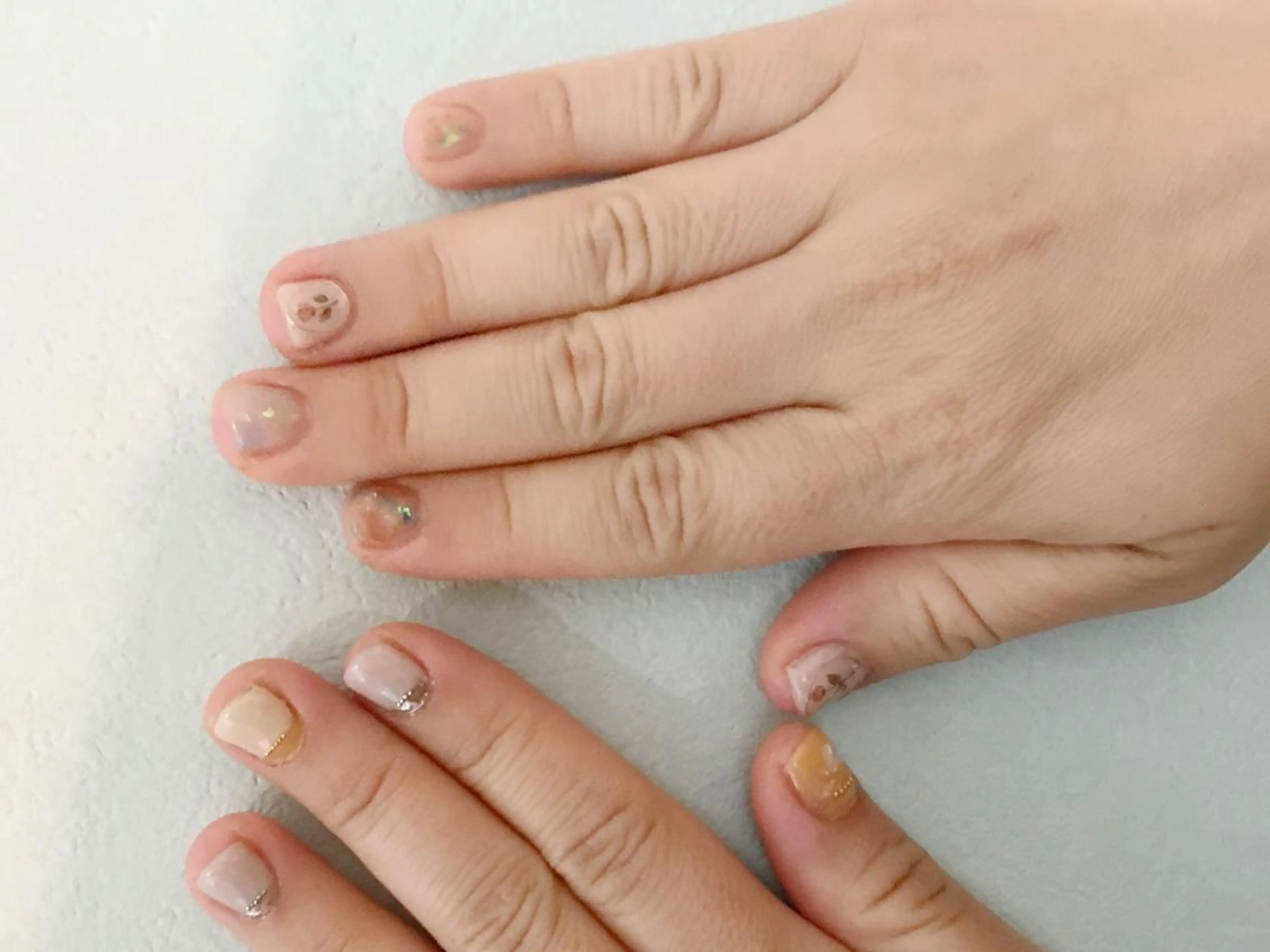 ネイル ハンドネイル フットネイル rebon＊ natsukiのネイルデザイン