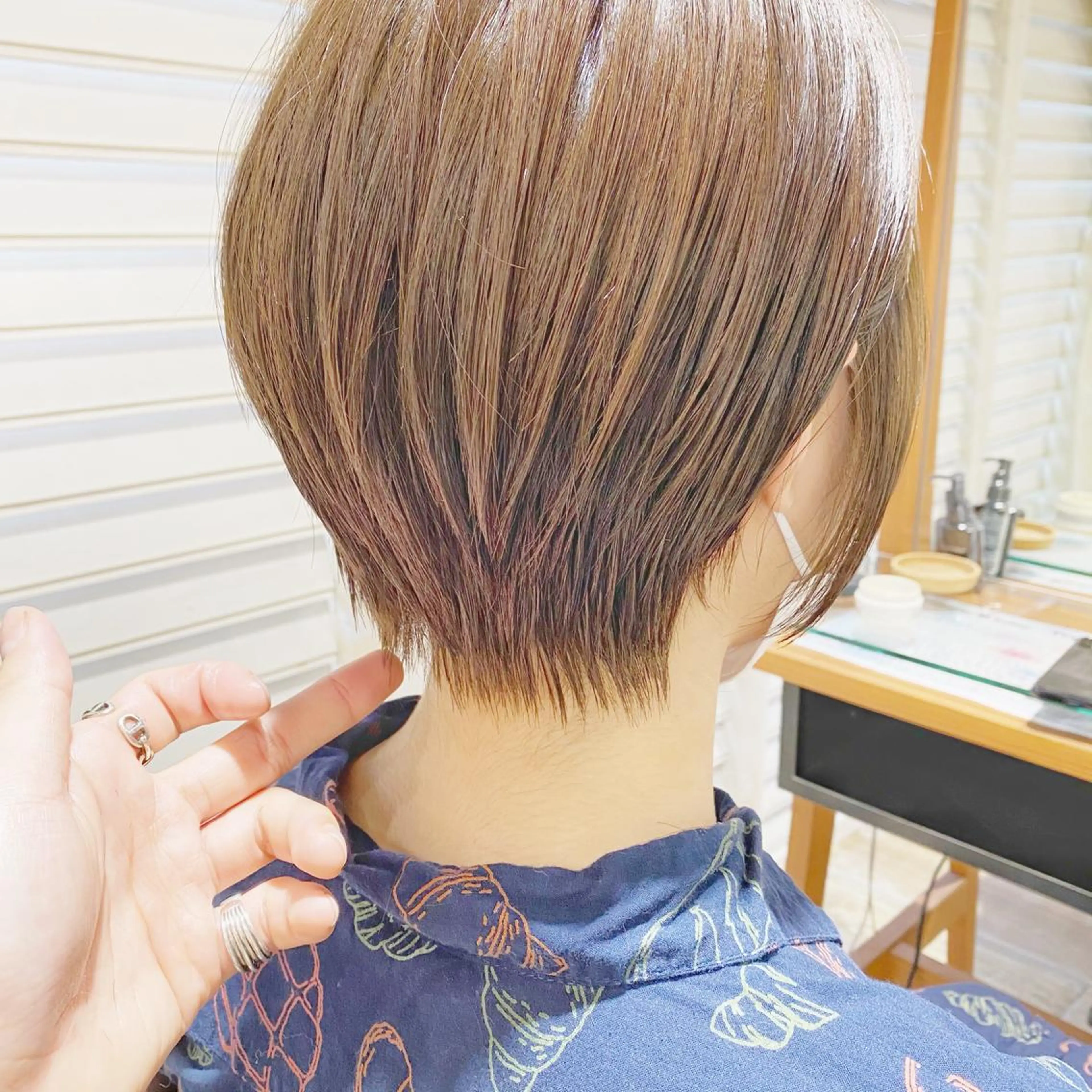 ショート カット ヘアカラー トリートメント パーソナルカラー骨格 顔タイプ　小幡のその他イメージ