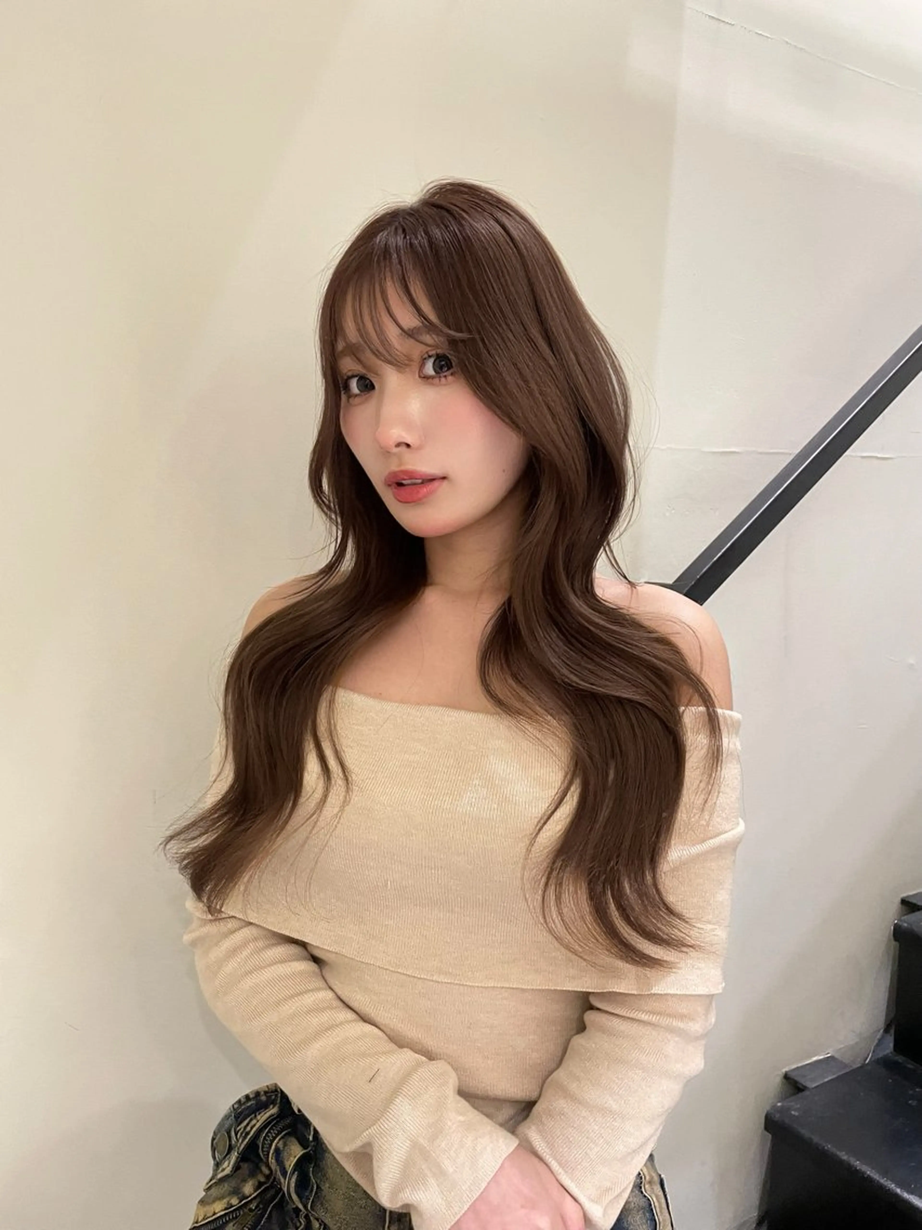 ロング 透明感カラー Jilblanアオイのヘアスタイル