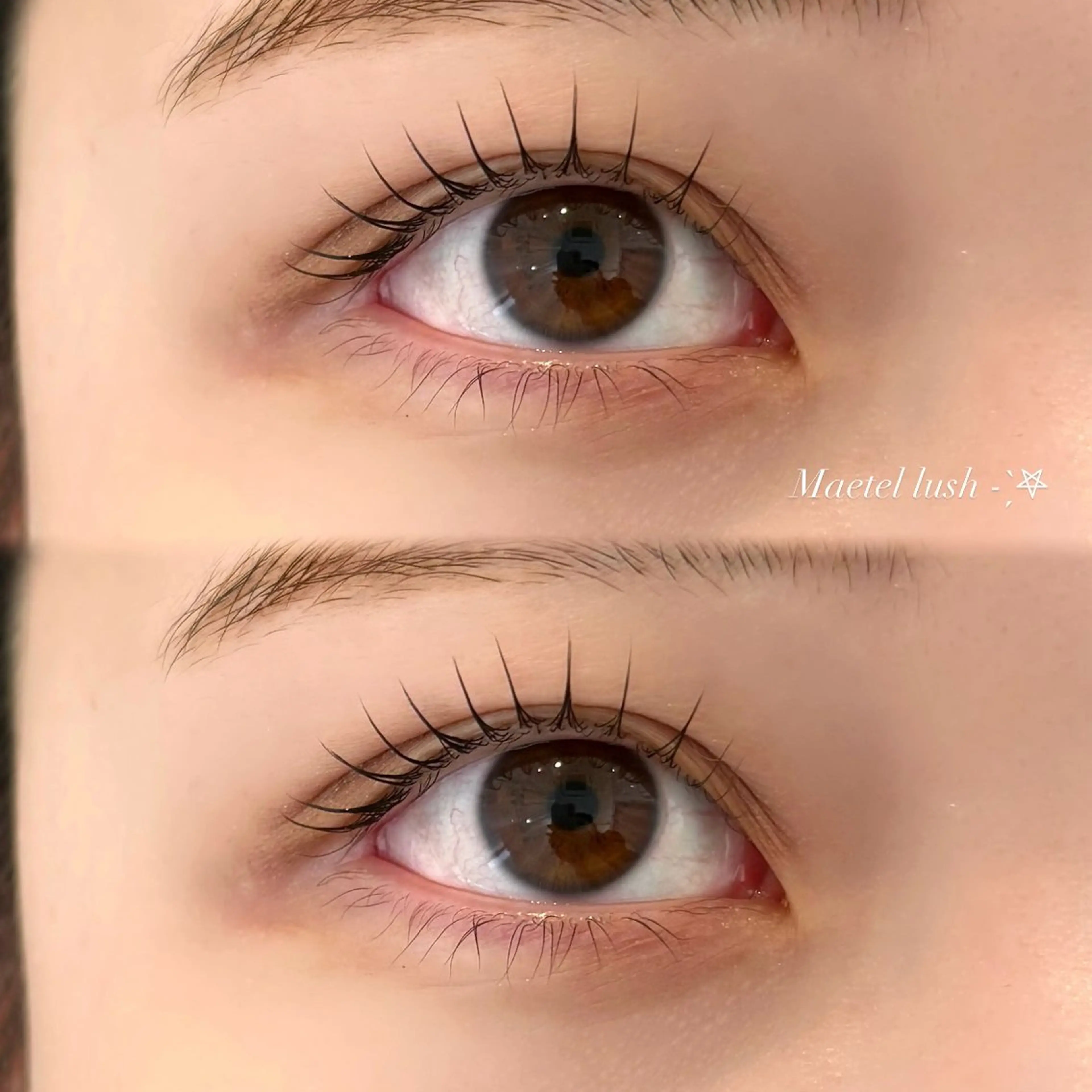 マツエク・マツパ マツパ EYELA 小築🐈‍⬛🤍のマツエク・マツパデザイン