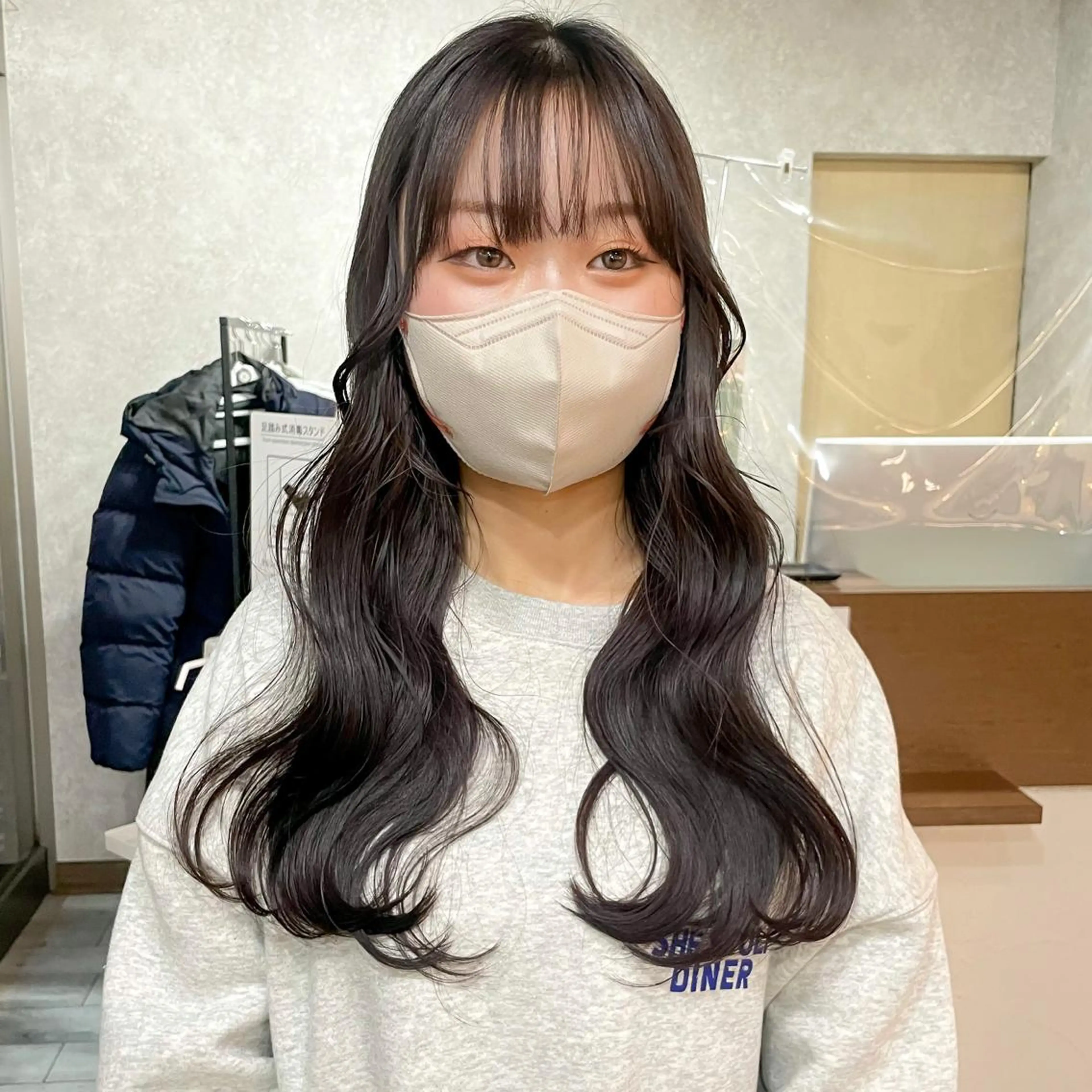 ロング カラー ヘアカラー トリートメント 高橋 みく/ minim 暖色のヘアスタイル