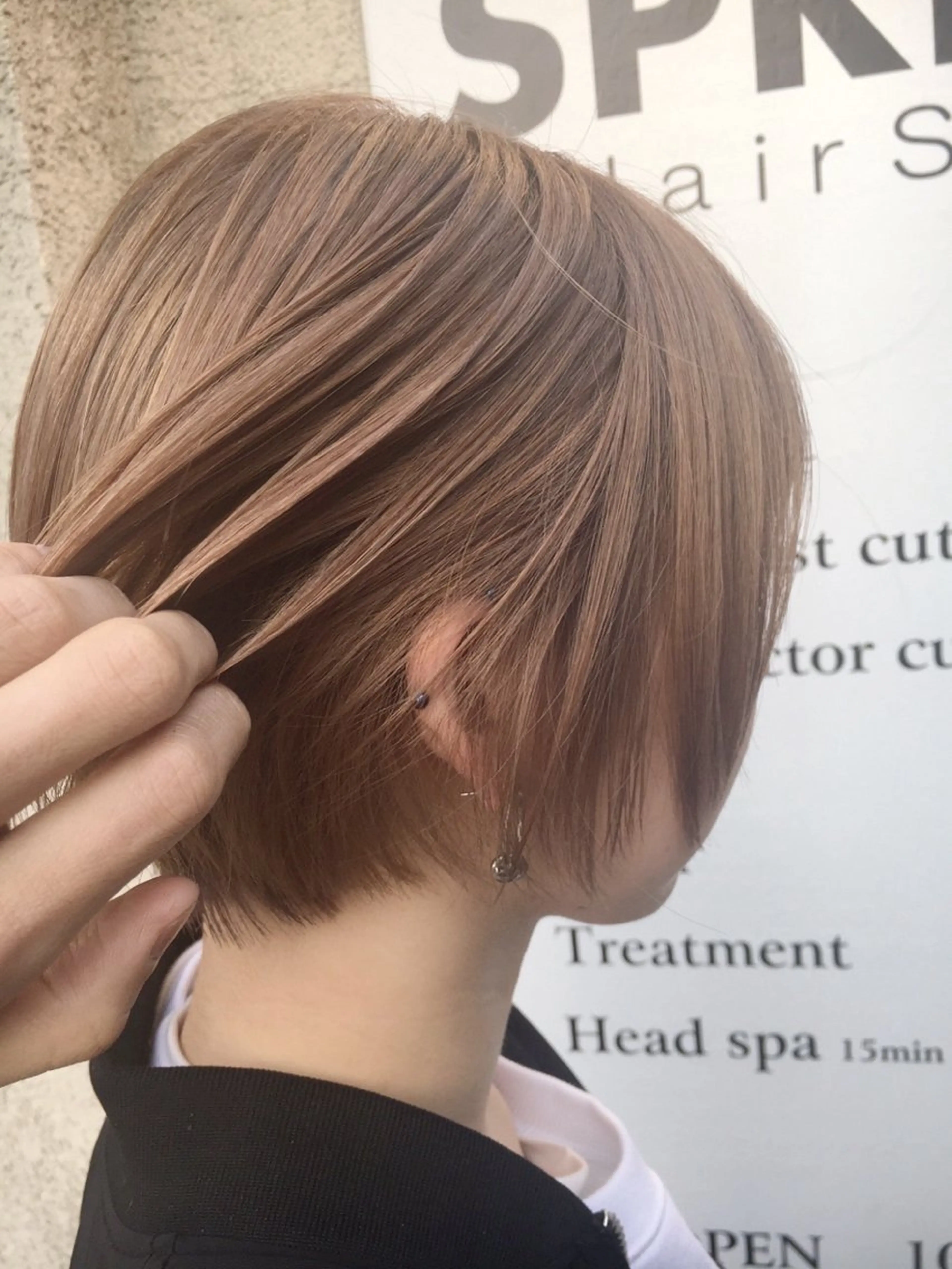 ショート カラー メンズカット/ 坂口のヘアスタイル