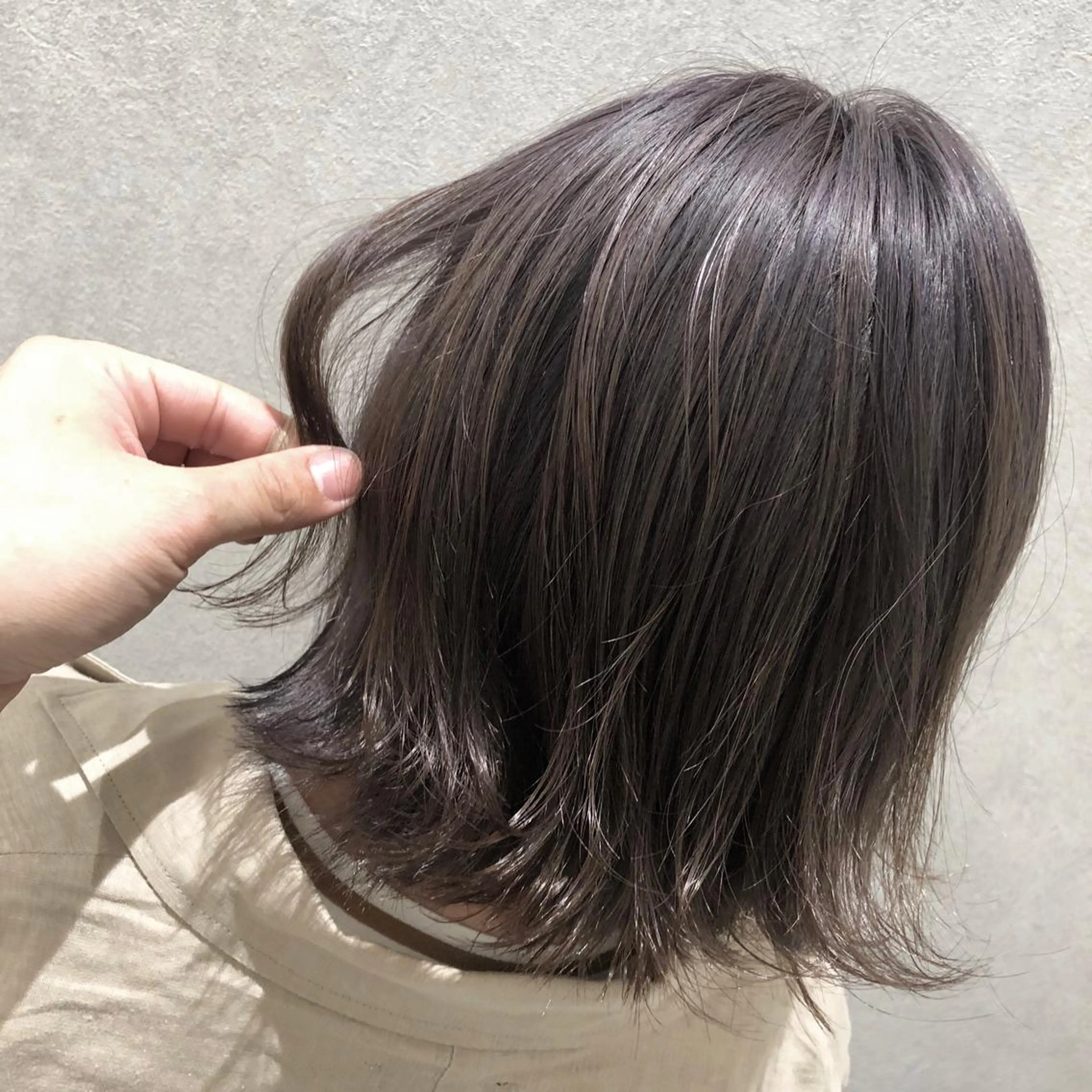 ミディアム カラー La fith hair letter所属・Lafith住道 TATSUYAのヘアスタイル