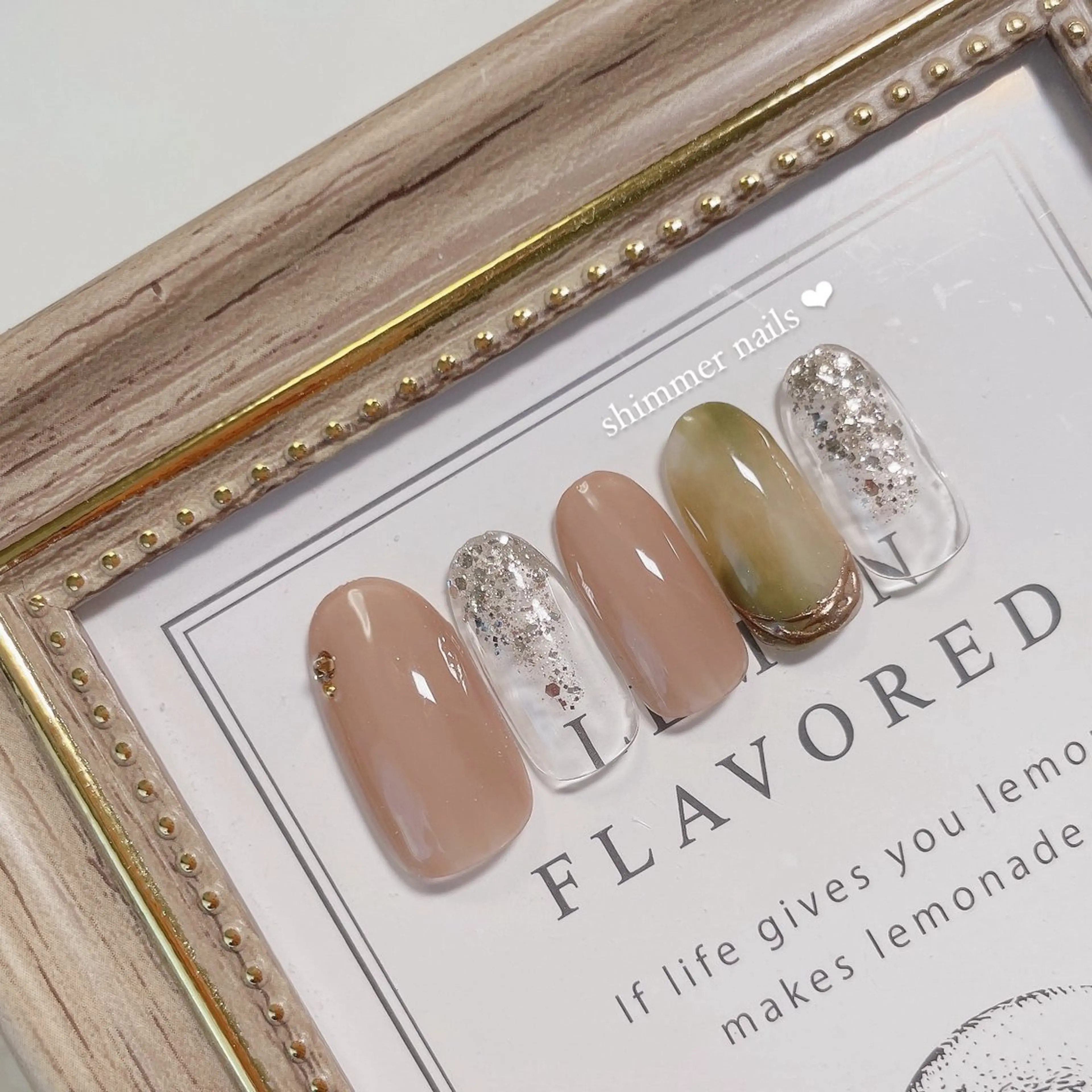 ネイル shimmer nailsのネイルデザイン