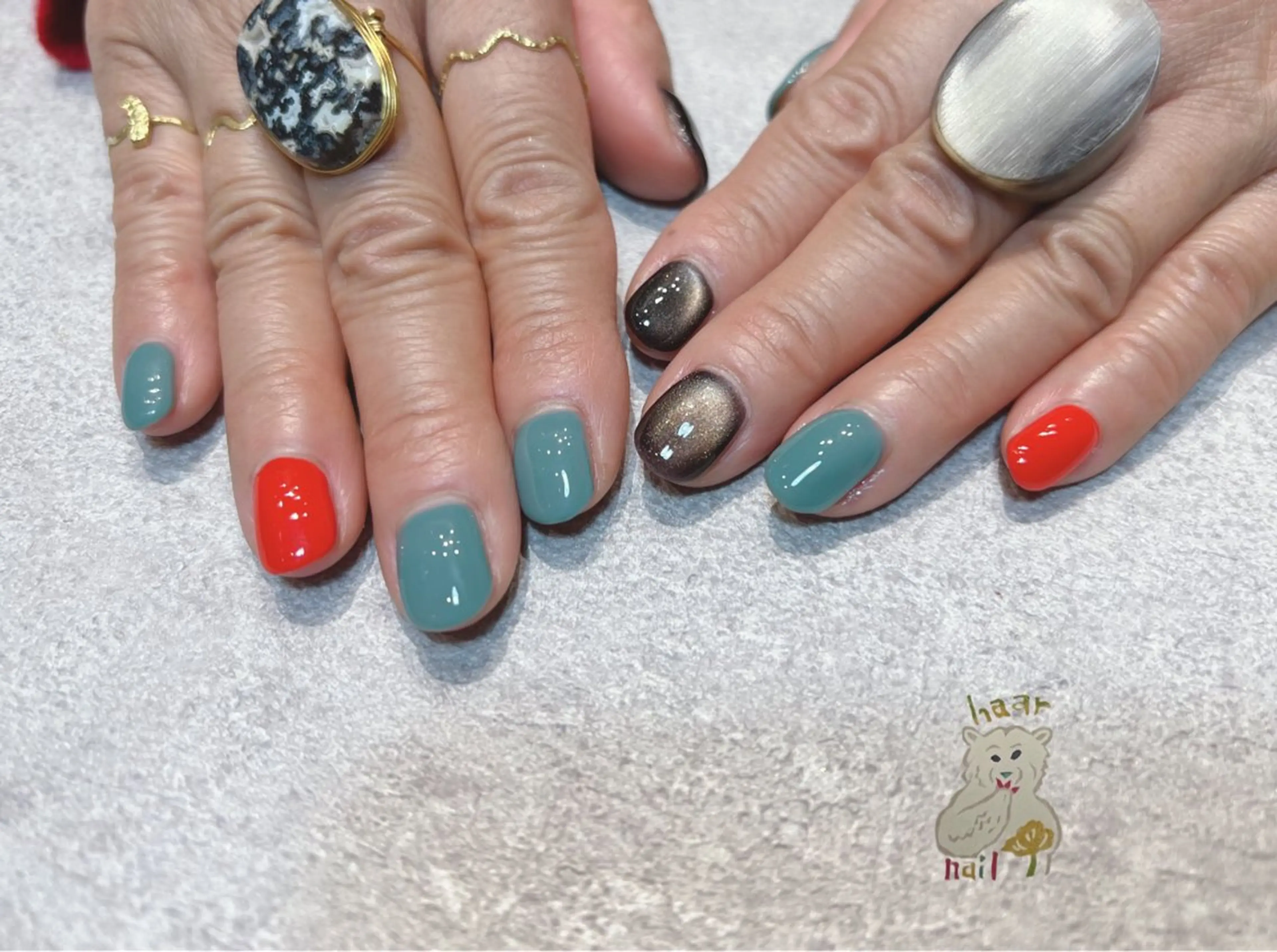 ネイル ハンドネイル 深田 加代のネイルデザイン