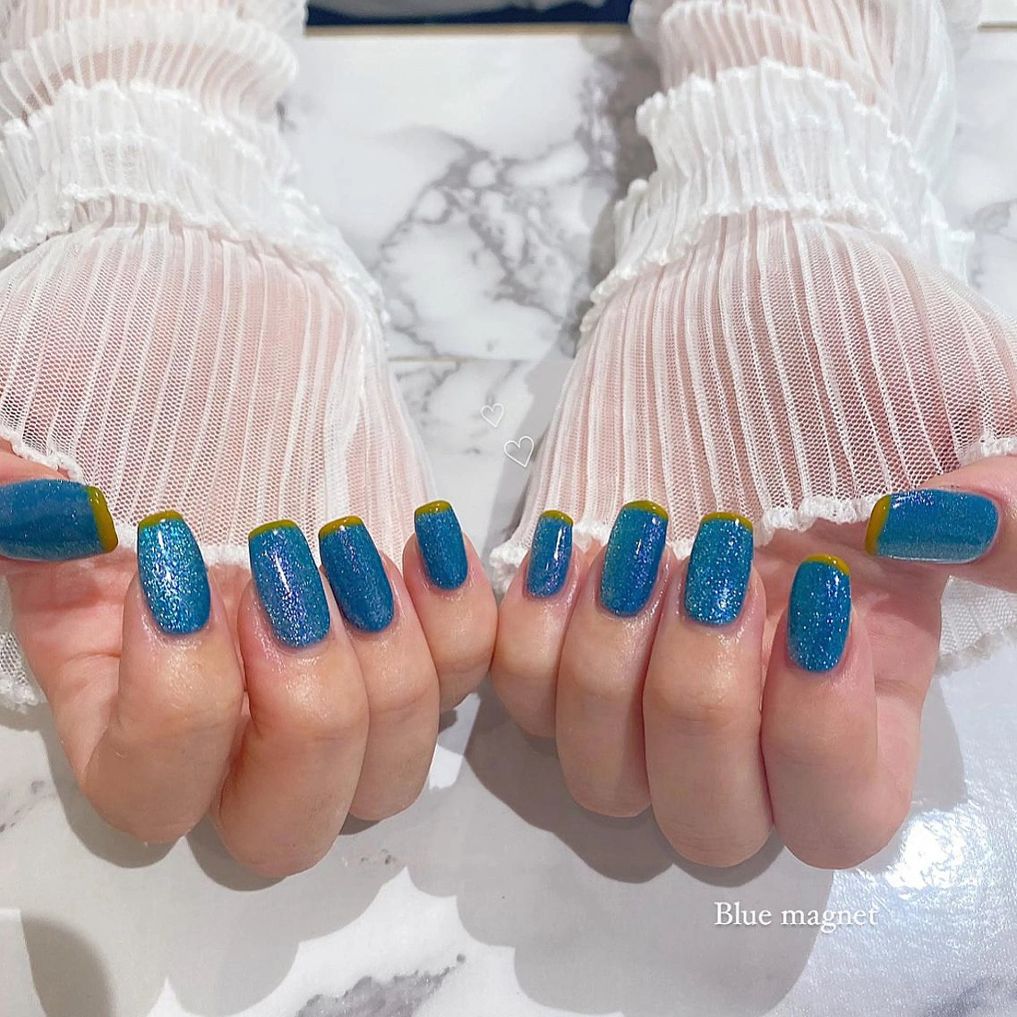 ネイル マグネットネイル PLATINUM   DOLL【プラチナムドール】所属・ひろこ eyelist🎀のマツエク・マツパデザイン