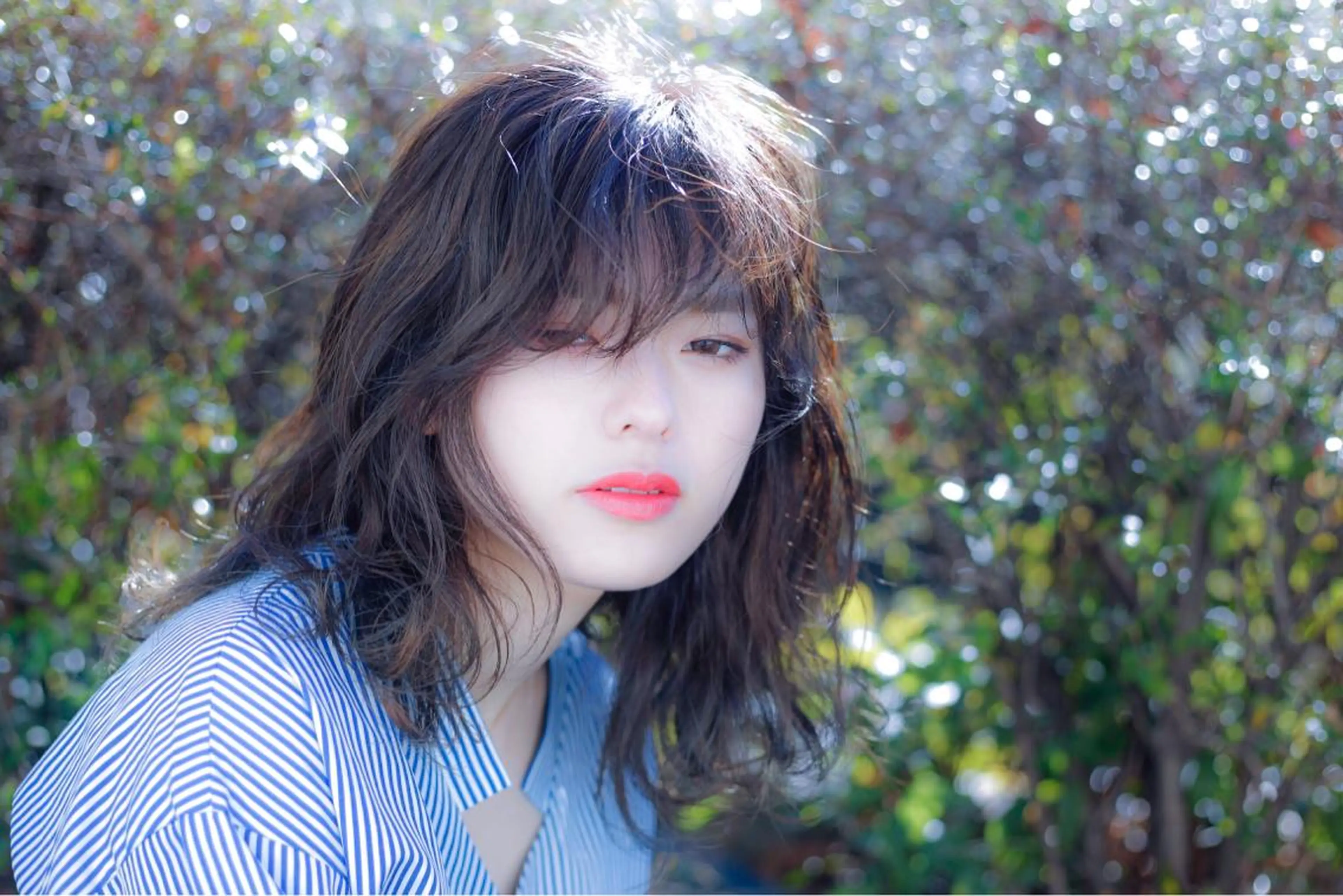 ミディアム 永田 崇のヘアスタイル