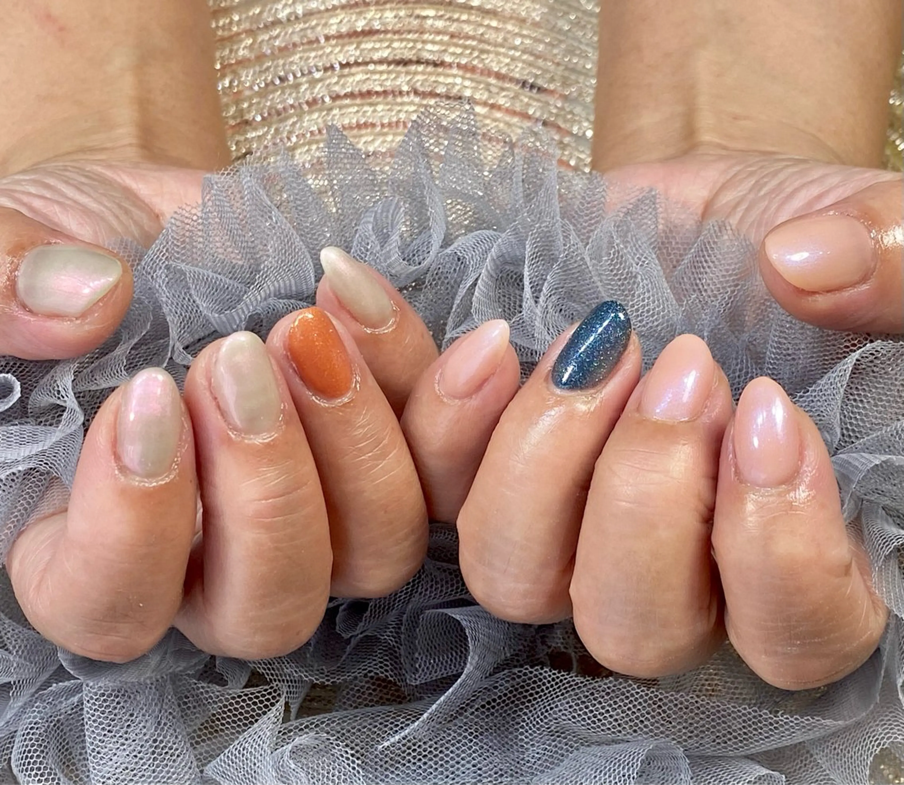 ネイル ハンドネイル Nail Salon Three所属・Three いわなべのネイルデザイン