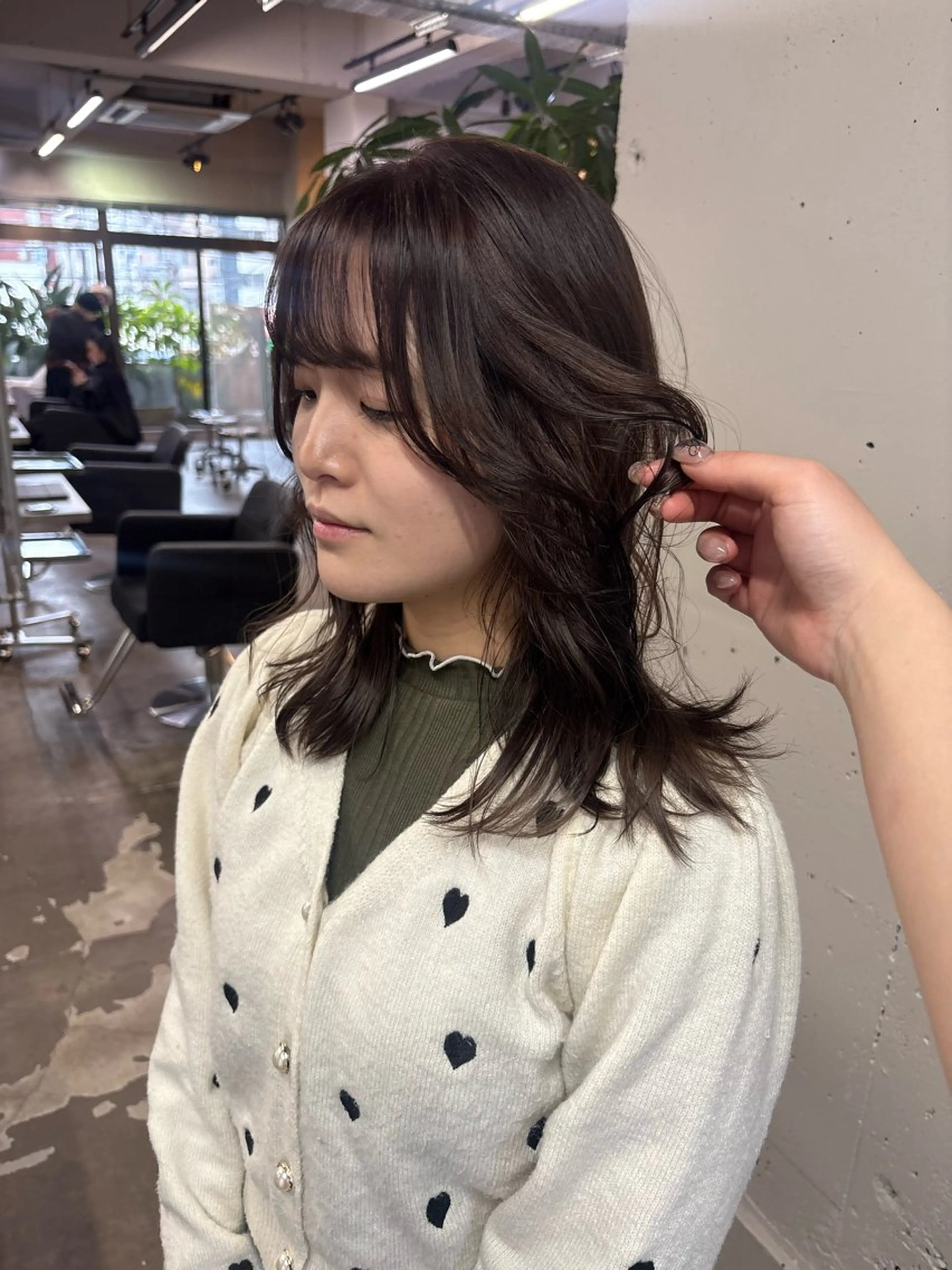 カラー ヘアカラー ハイトーン レイヤー🎀meiのヘアスタイル