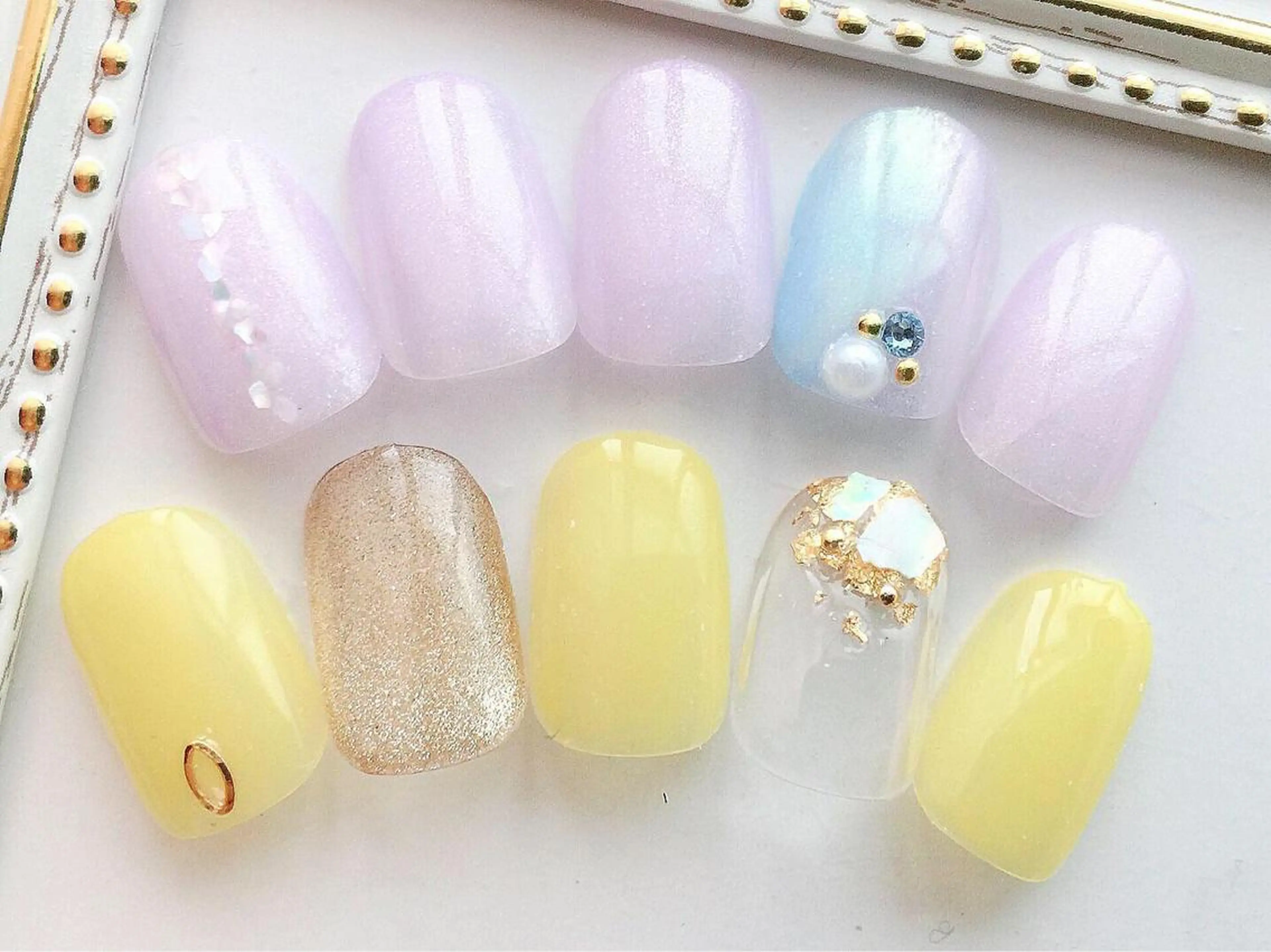 ネイル Viseo《6週間 長持ちパラジェル》のネイルデザイン