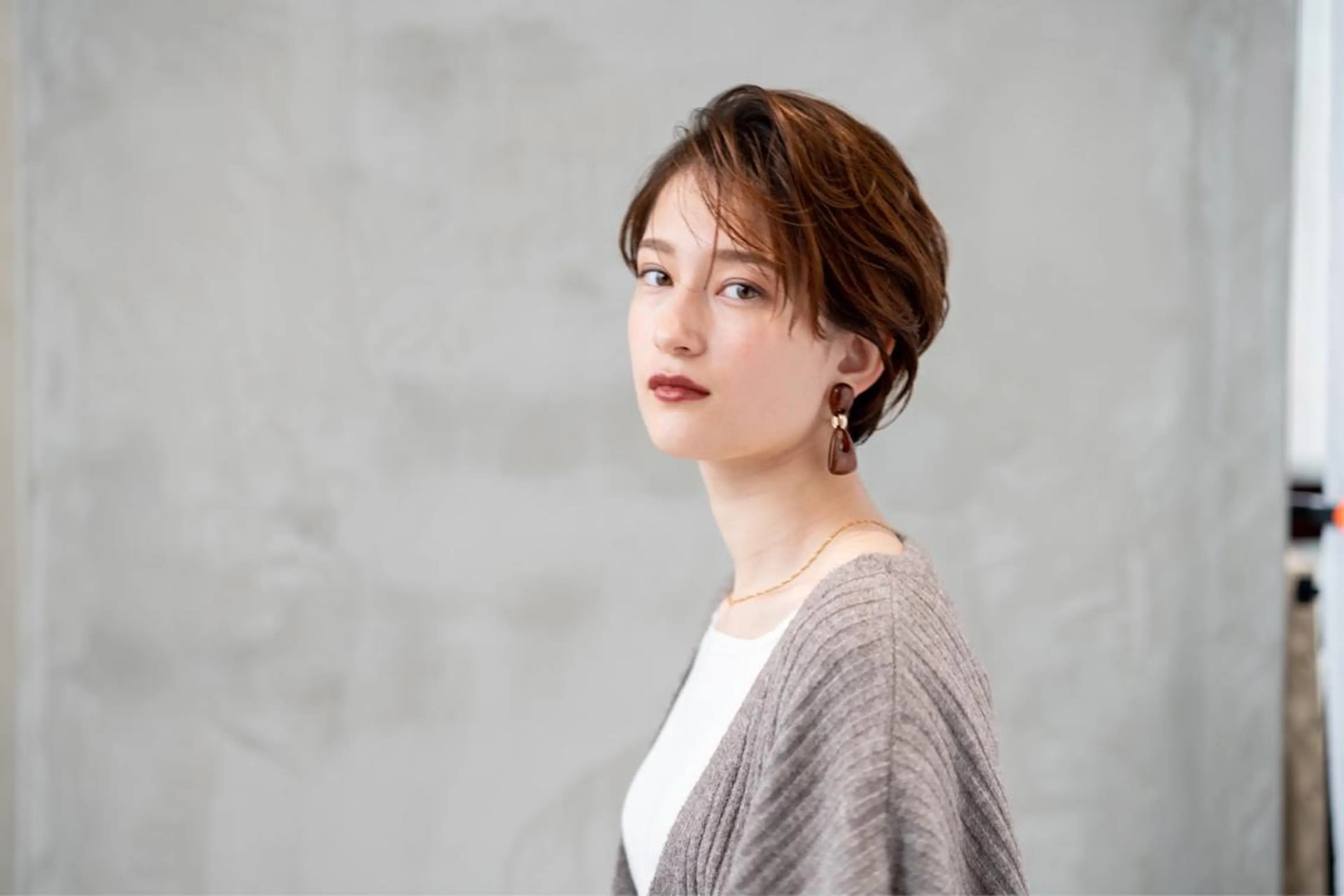 ショート カラー カット ヘアカラー トリートメント 🉐レイヤー/塩見 弘樹🉐渋谷のヘアスタイル