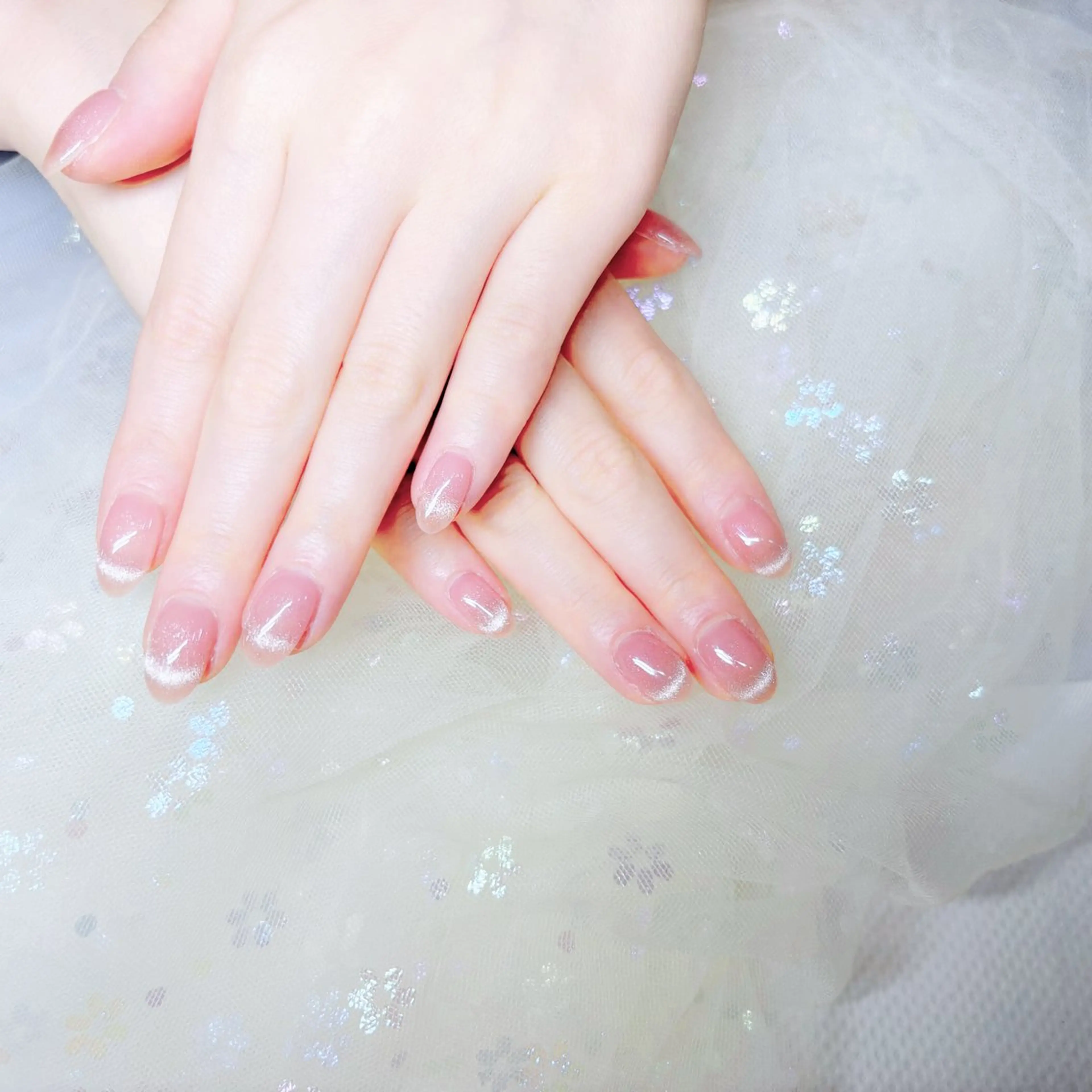 ネイル ハンドネイル H3 Nail Tsuki🦋💙のネイルデザイン