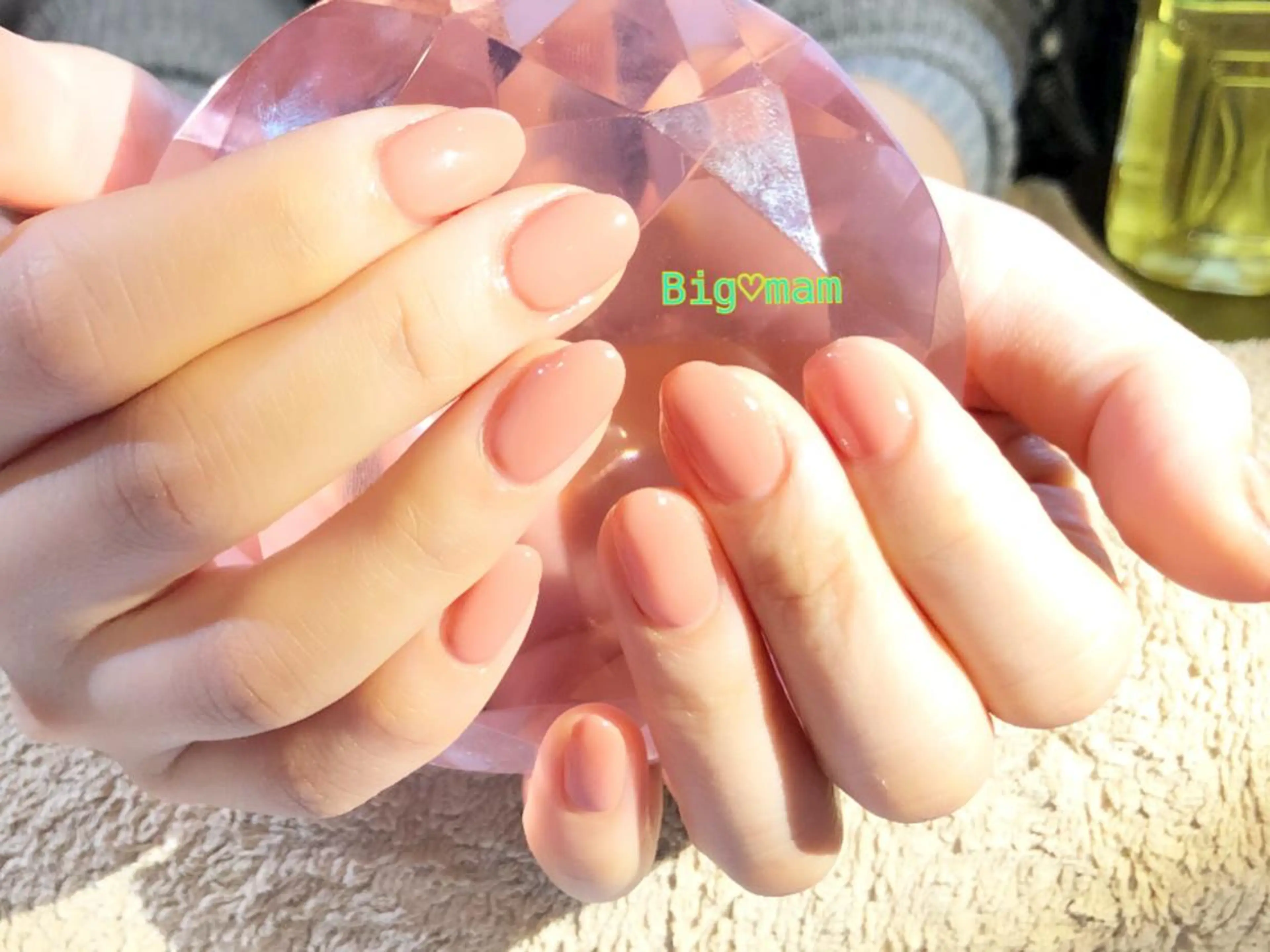 ワンカラーorラメグラデーションの写真