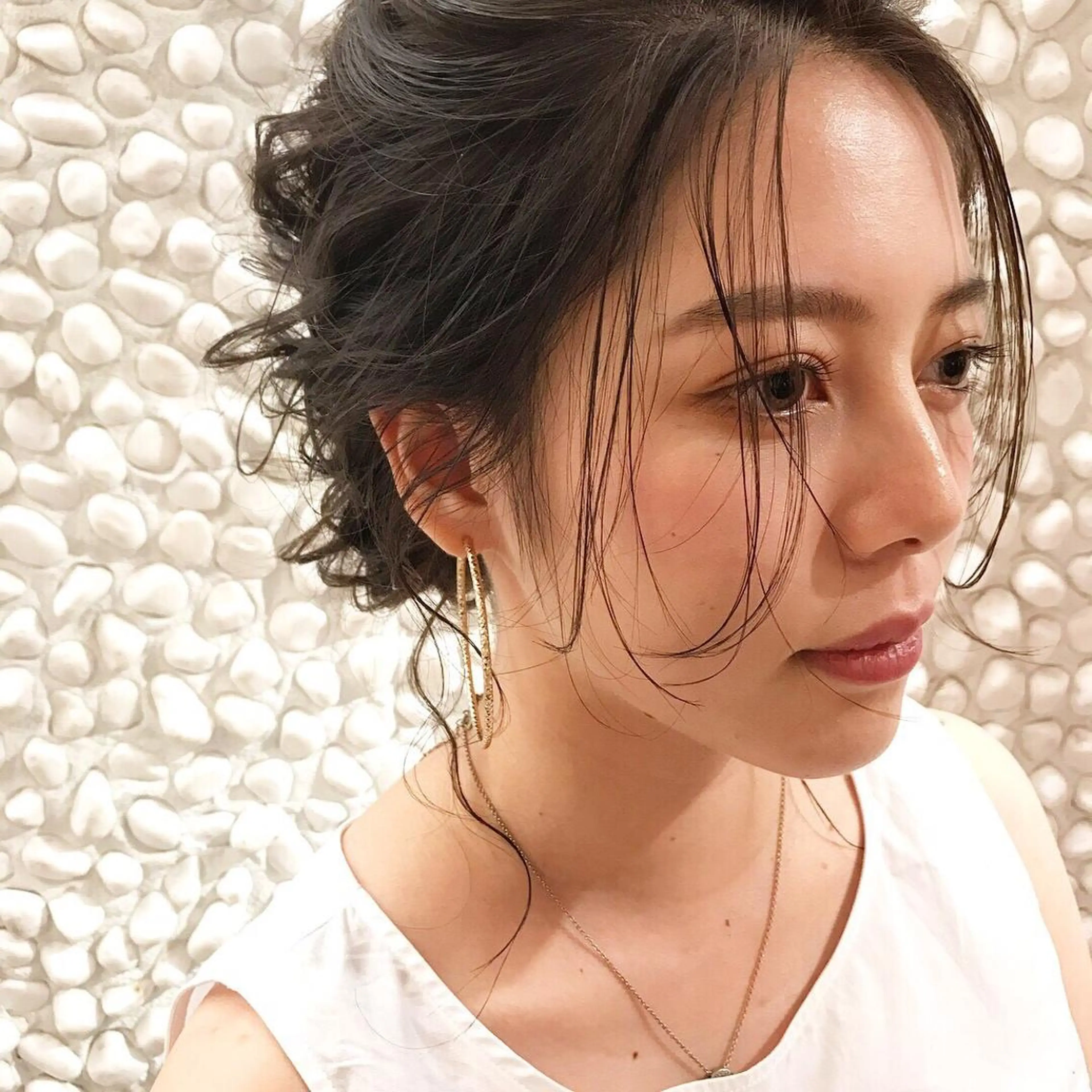 セミロング カラー 韓×中くびれヘア💋 髪質改善宇塚元哉💓のヘアスタイル