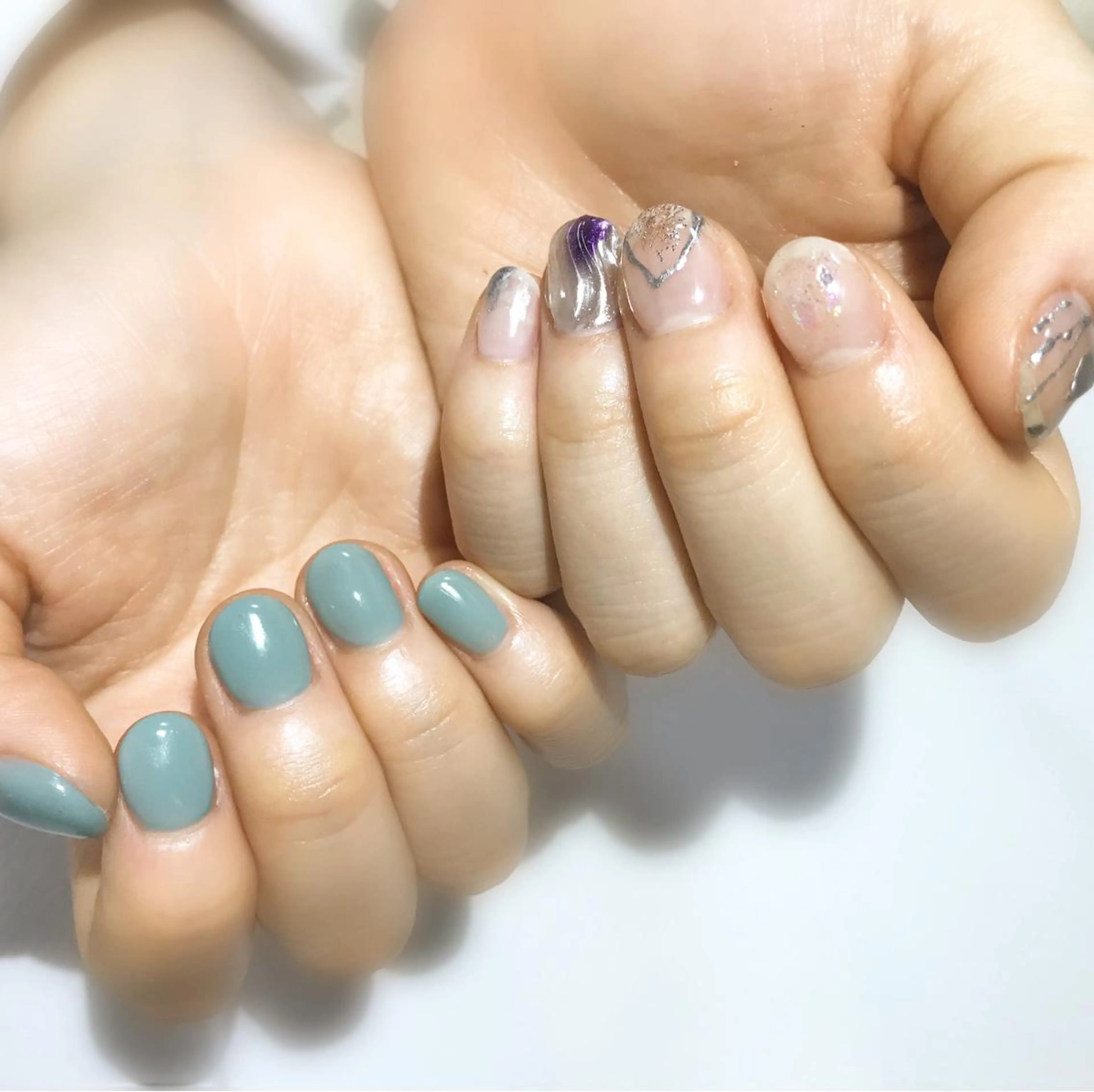 ネイル フットネイル ニュアンスネイル シンプルネイル 春ネイル 夏ネイル ネイル フフラ所属・nail fufla ♡yamane♡のネイルデザイン