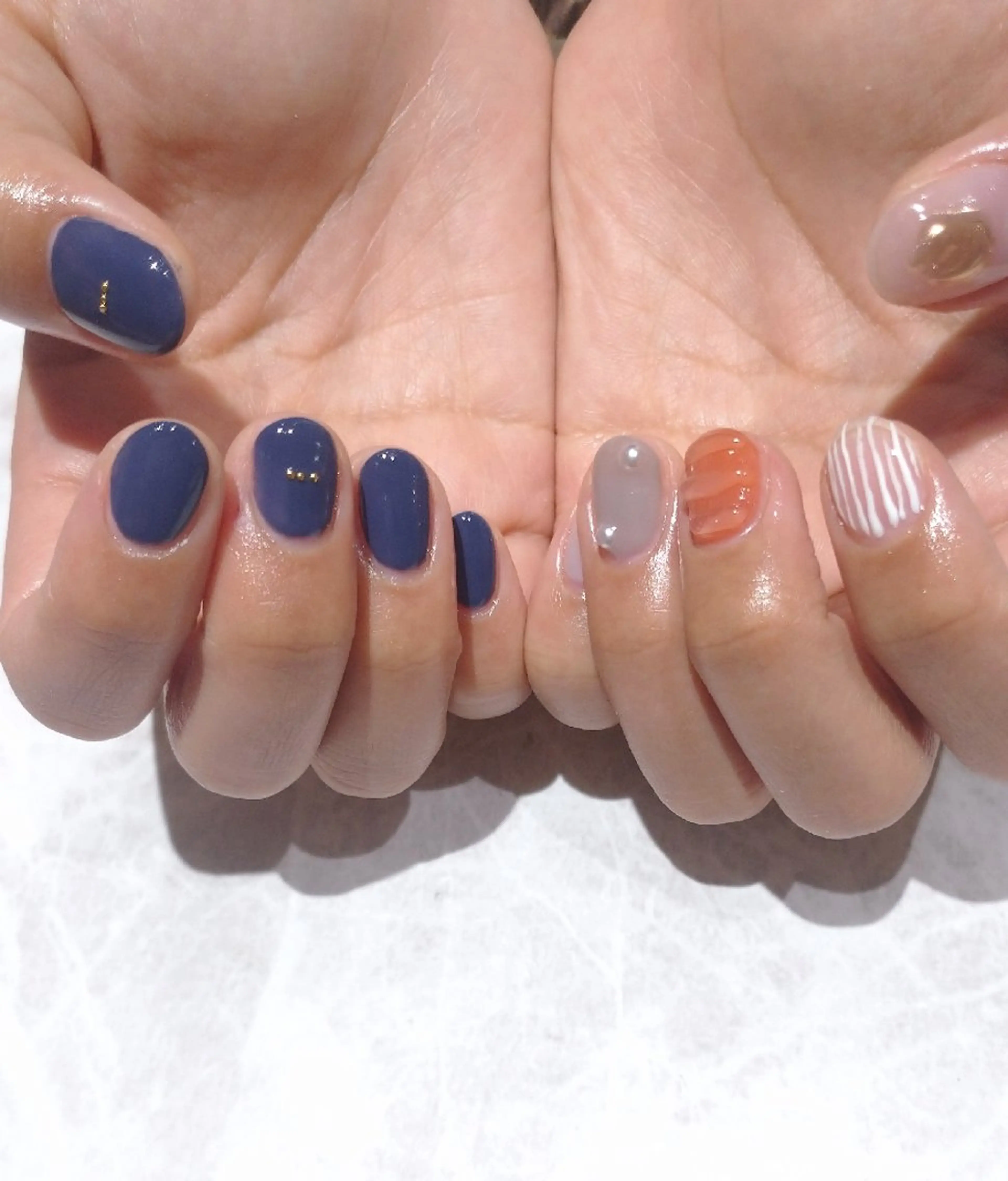 ネイル ハンドネイル 會田 瑠衣のネイルデザイン