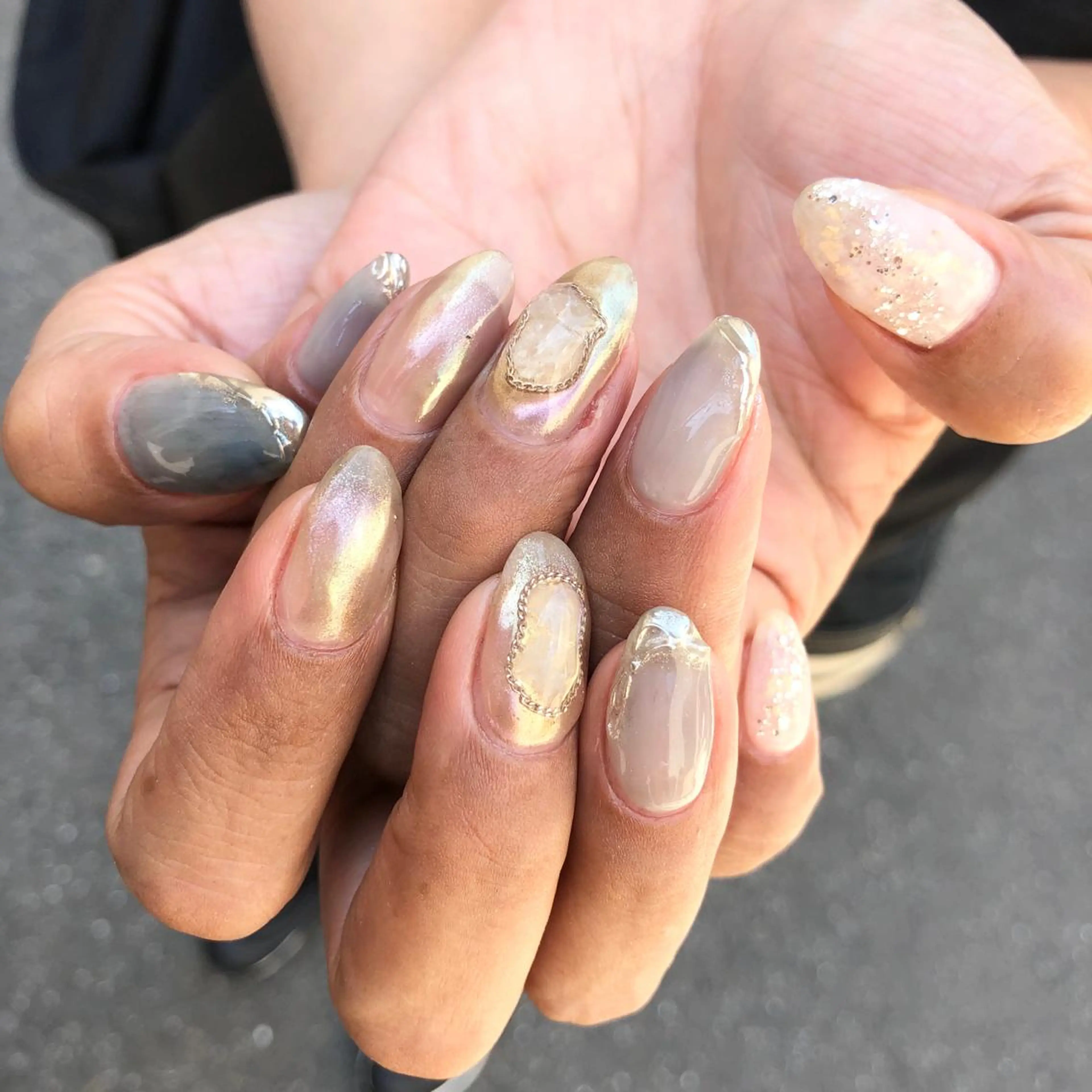 ロング カラー メンズ キッズ ネイル マツエク・マツパ 福田 加奈のネイルデザイン