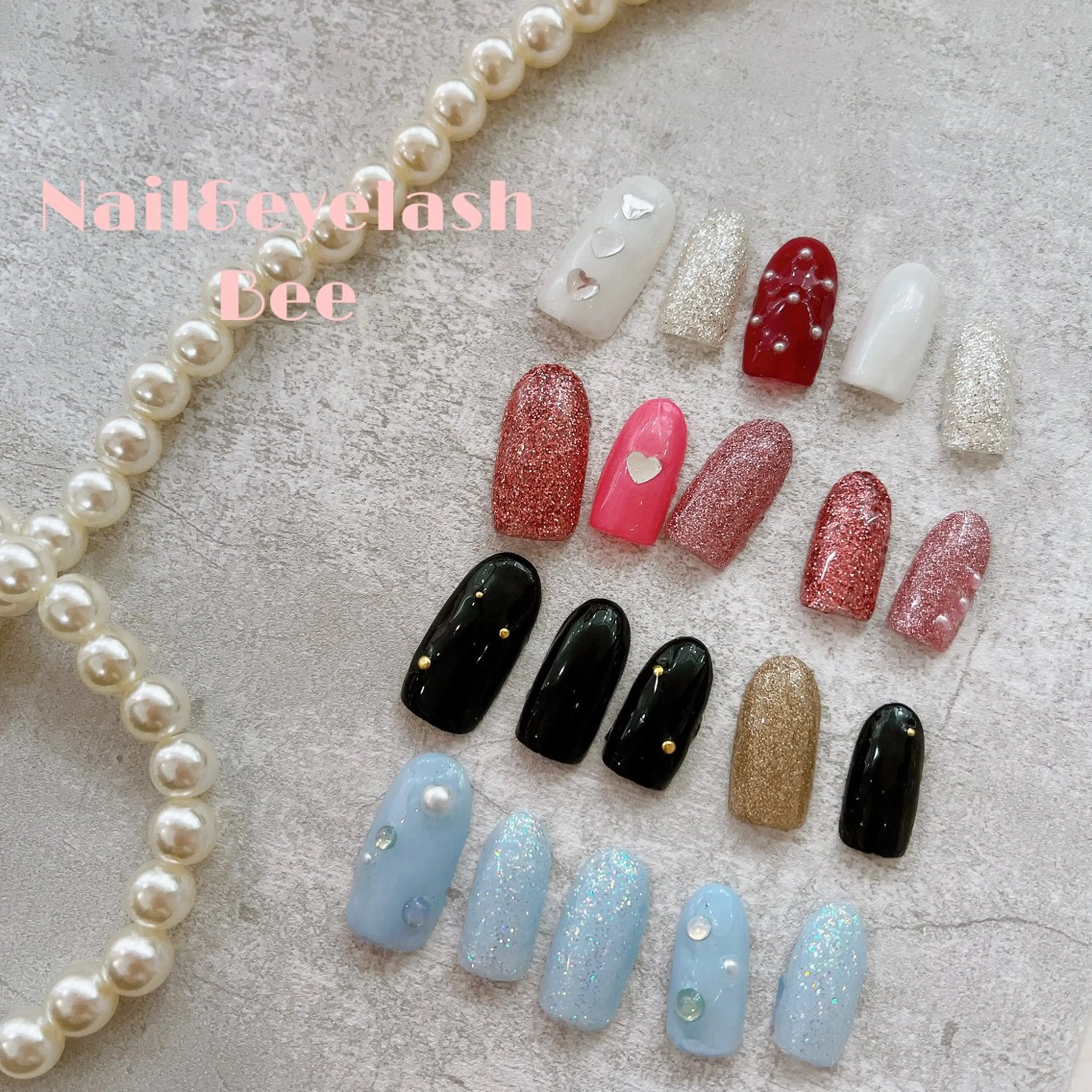 ネイル ハンドネイル NailBee銀座店 🤎Akaのネイルデザイン