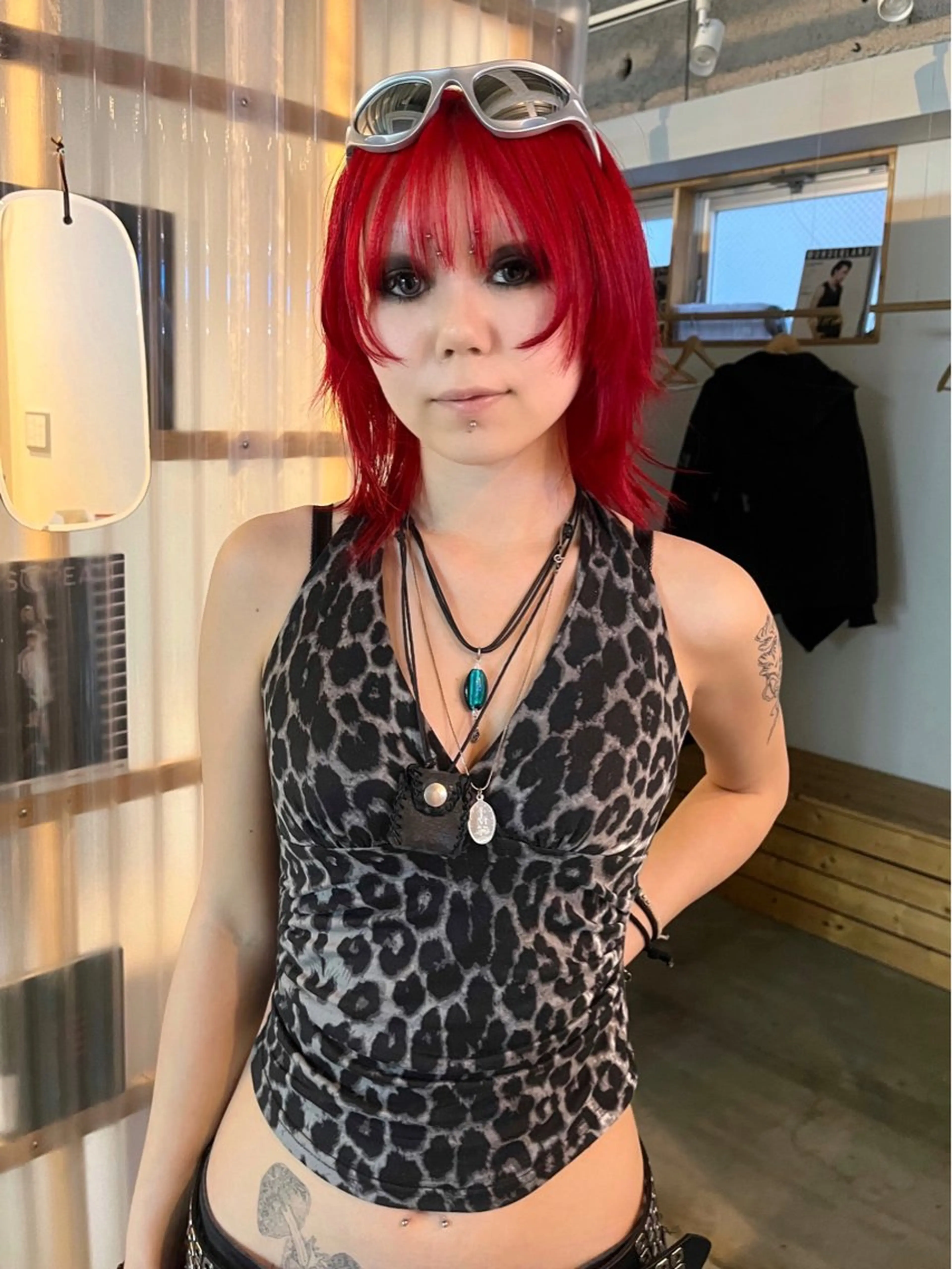 ミディアム カラー ブリーチ 心斎橋美容師 fumikaのヘアスタイル